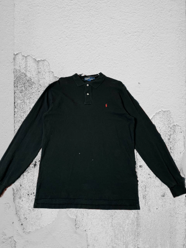 Polo Ralph Lauren × Vintage Vintage Ralph Lauren T Shirt rugby Size US L / EU 52-54 / 3 - 1 Thumbnail
