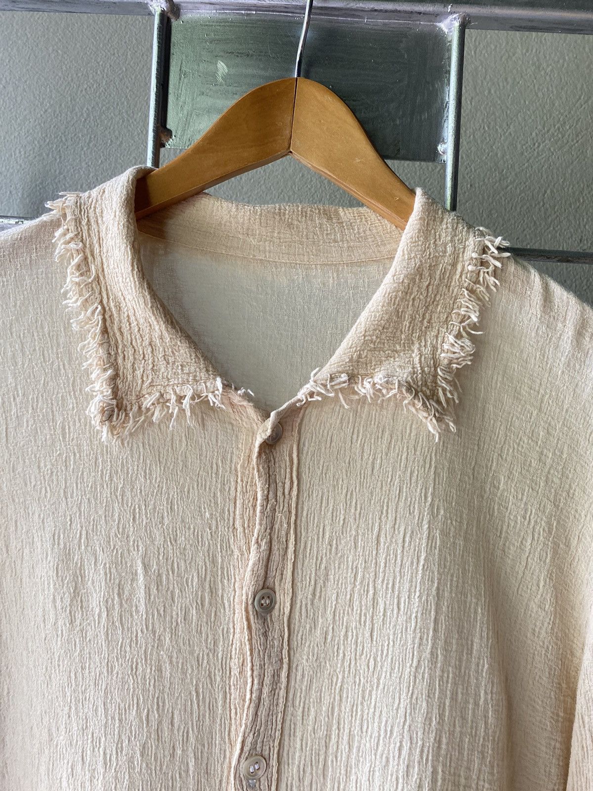 Issey Miyake Plantation pleated blouse shirt Size L / US 10 / IT 46 - 13 Thumbnail