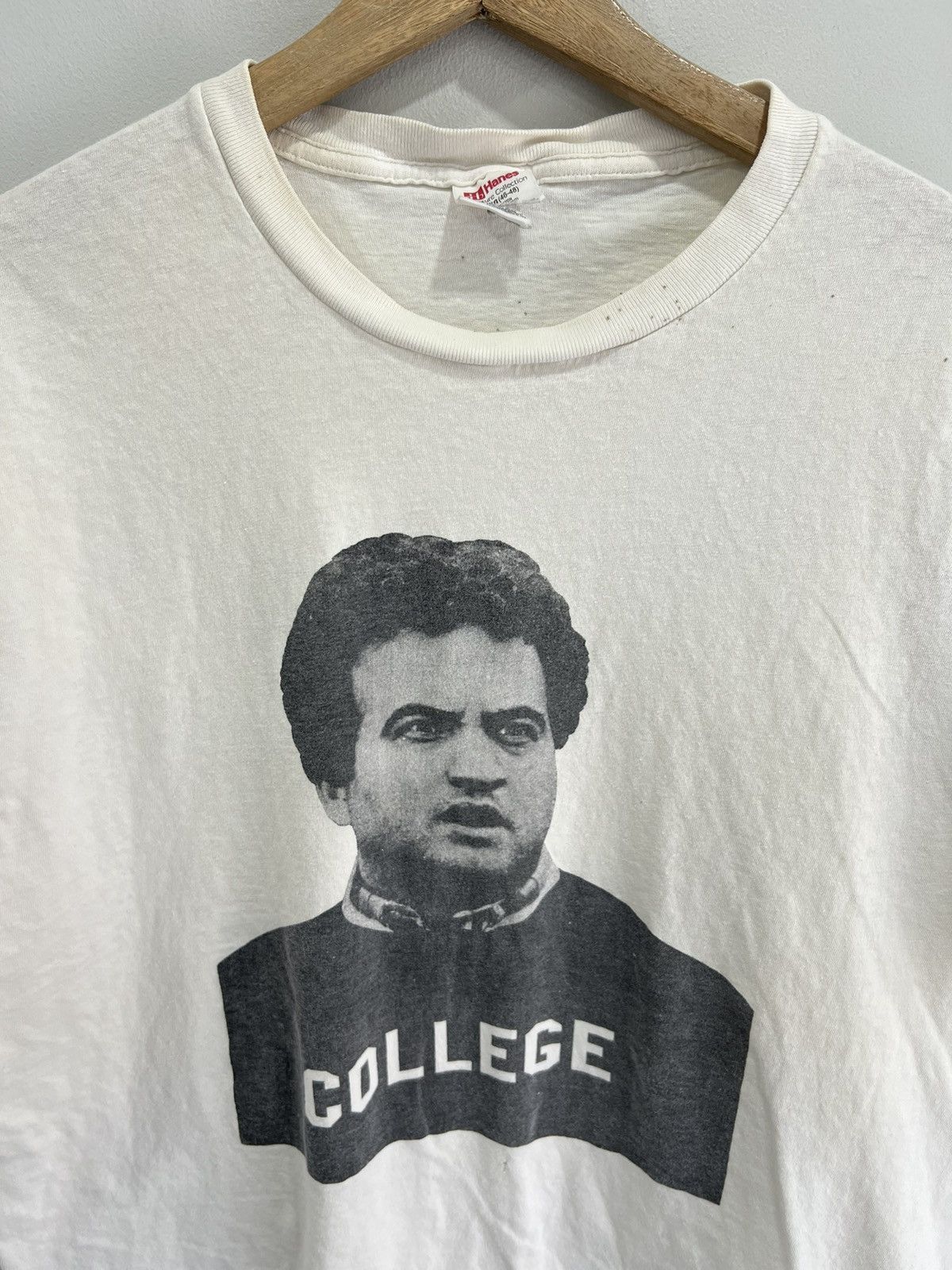 Vintage Vintage John Belushi College Tee Shirt animal house Size US XL / EU 56 / 4 - 2 Thumbnail