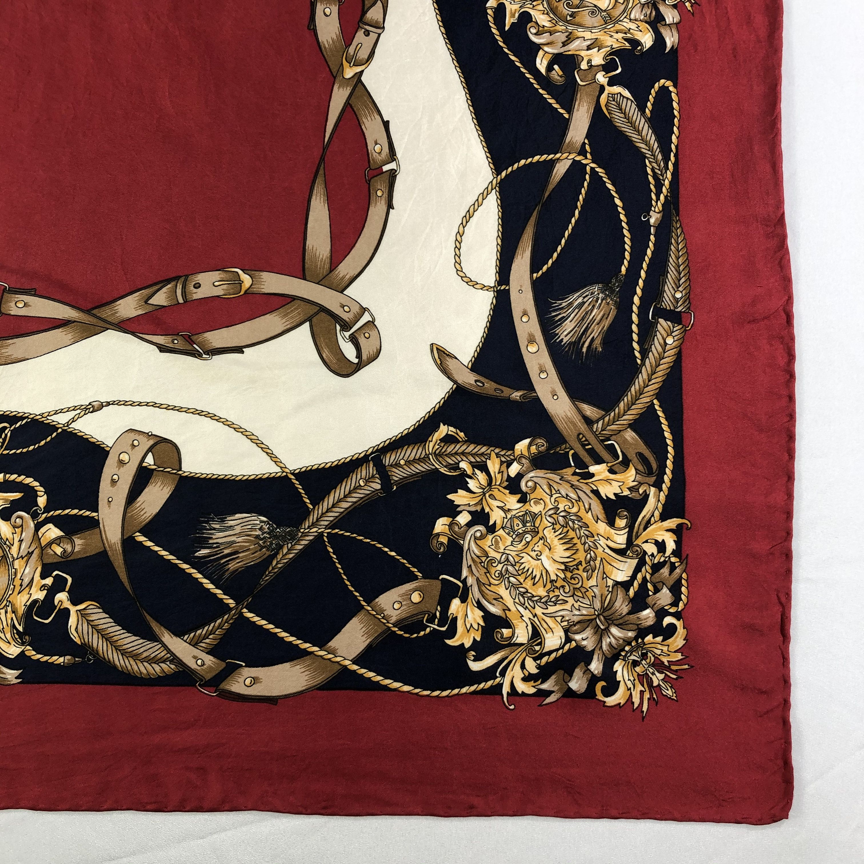 Vintage Vintage Silk Scarf Size ONE SIZE - 3 Thumbnail
