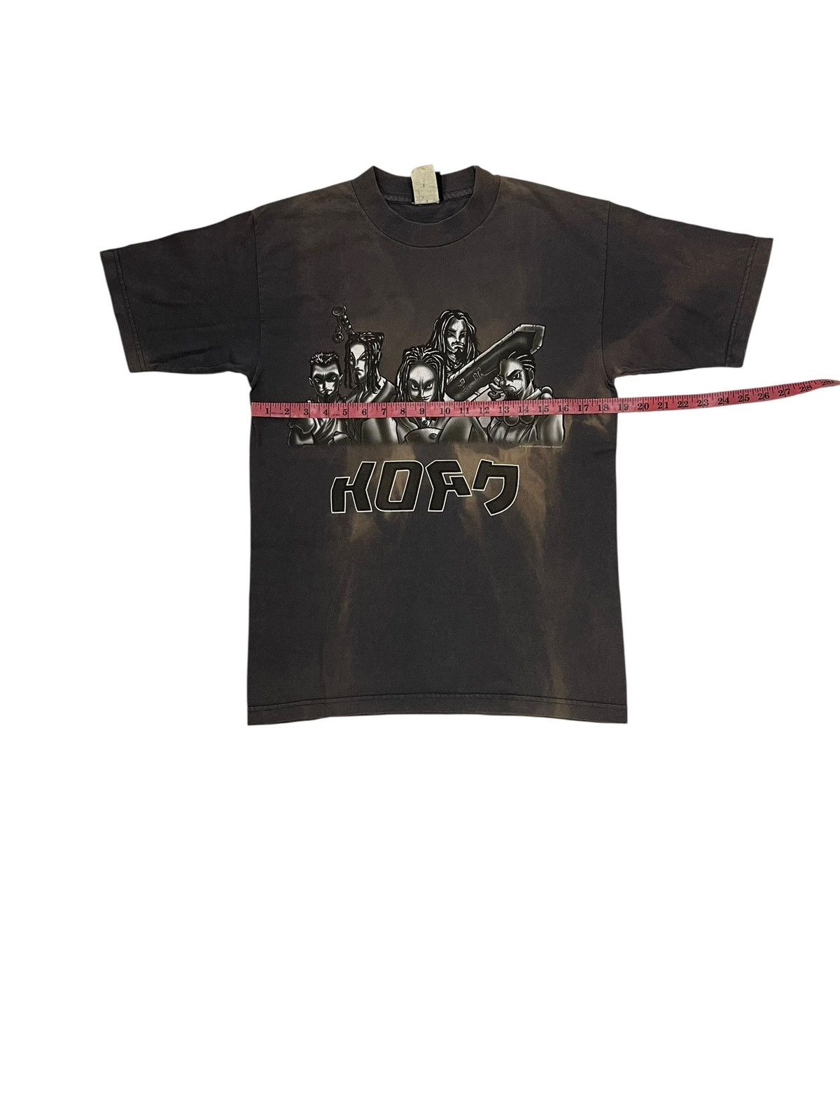 Band Tees × Beauty Beast × Vintage Vintage Korn 1999 Rare Sun Faded Size US M / EU 48-50 / 2 - 5 Thumbnail