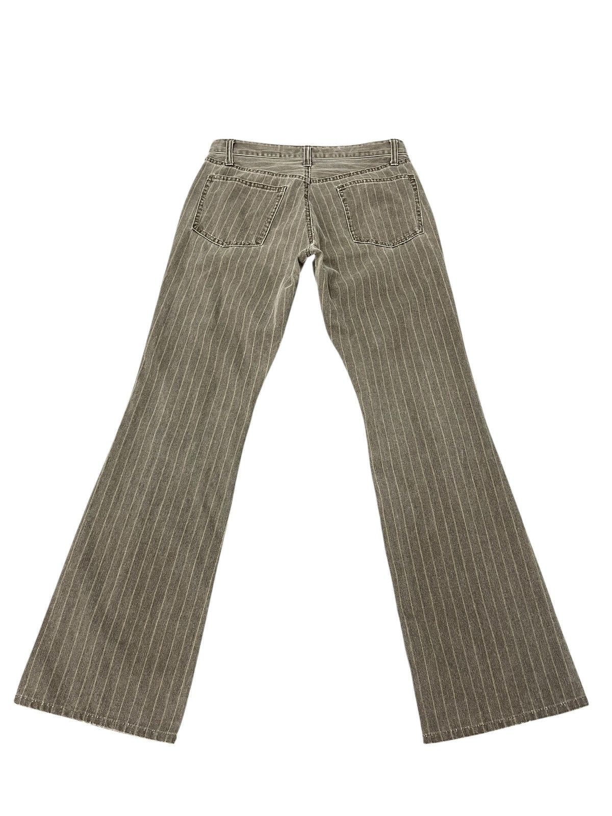 If Six Was Nine Flare Jeans Schlussel Japan Faded Striped Boot Cut 2🟦4 Size US 29 - 11 Thumbnail