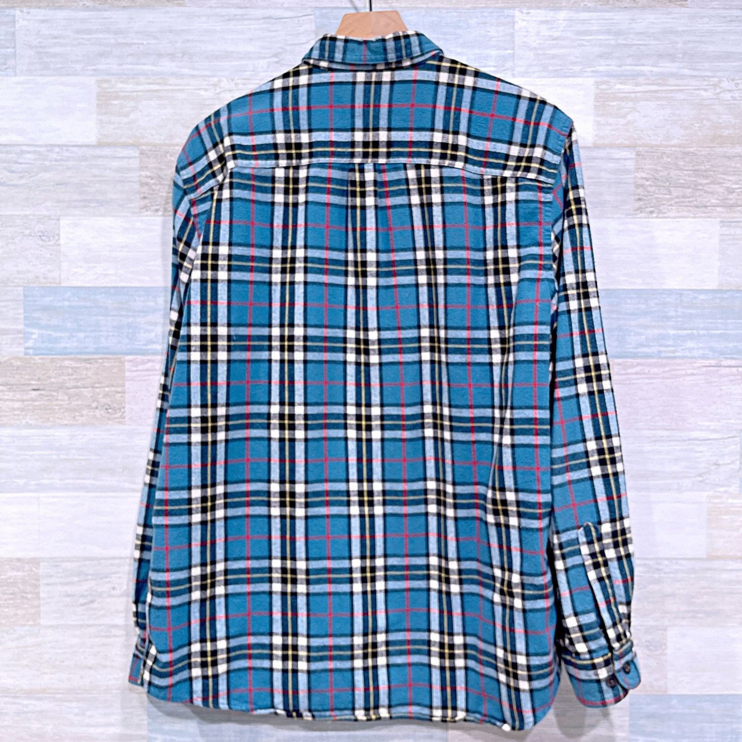 L.L. Bean LL Bean Flannel Plaid Button Down Shirt Mens Large Size US L / EU 52-54 / 3 - 3 Thumbnail