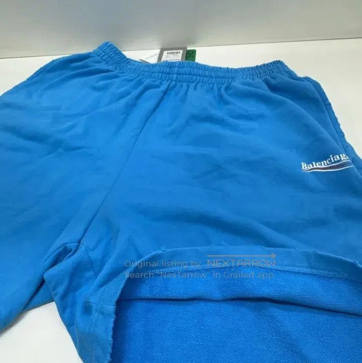 Balenciaga Balenciaga Stylish Blue Casual Shorts. Size US 26 / EU 42 - 8 Thumbnail