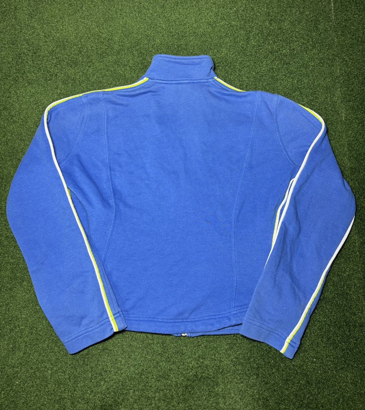 Nike × Vintage 90s Nike Court Full Zip Tennis Cropped Sweatshirt Jacket Size M / US 6-8 / IT 42-44 - 5 Thumbnail