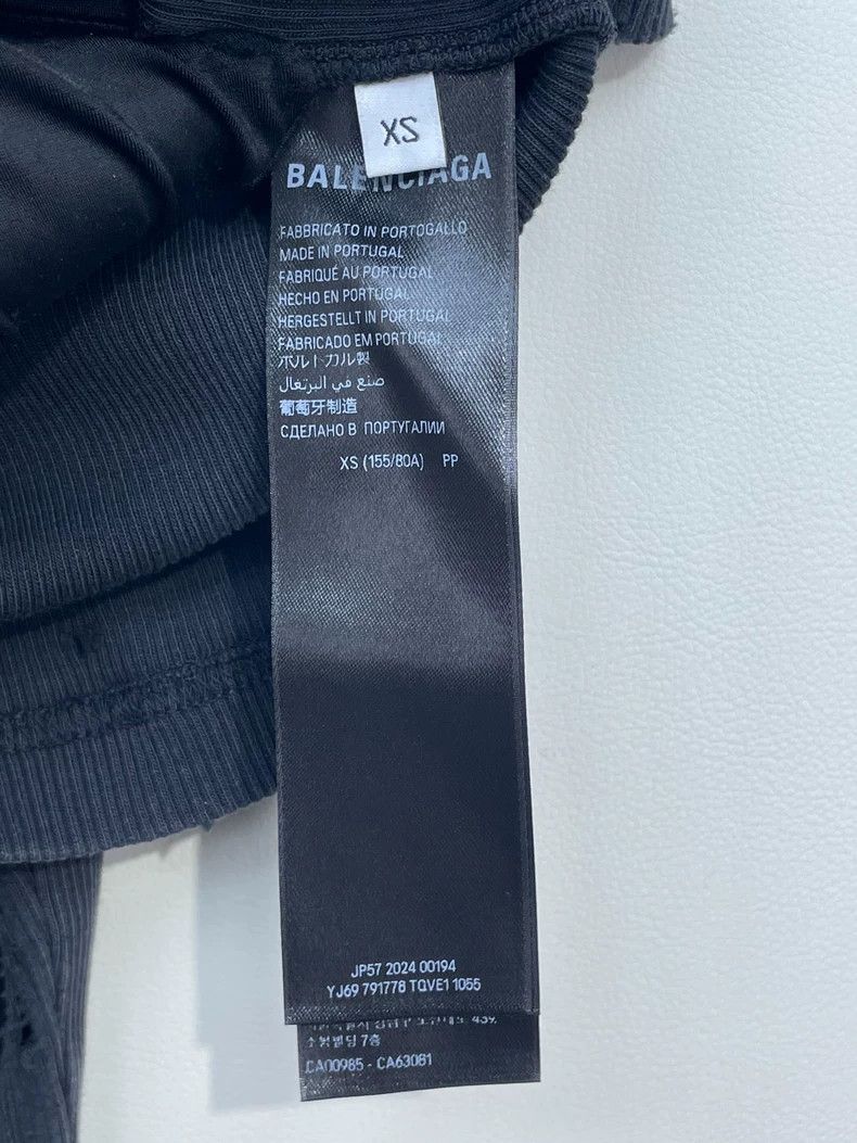 Balenciaga Balenciaga Deep Smoky Gray Vintage Hole Mended Slim Fit To Size XS / US 0-2 / IT 36-38 - 7 Thumbnail