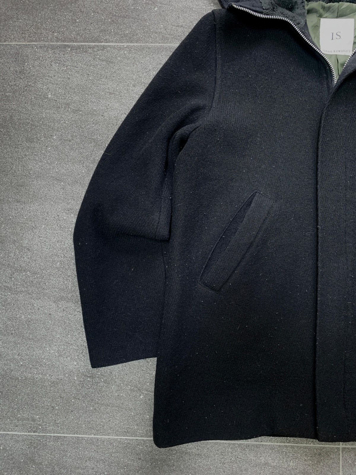Sunao Kuwahara Wool Zip Jacket
