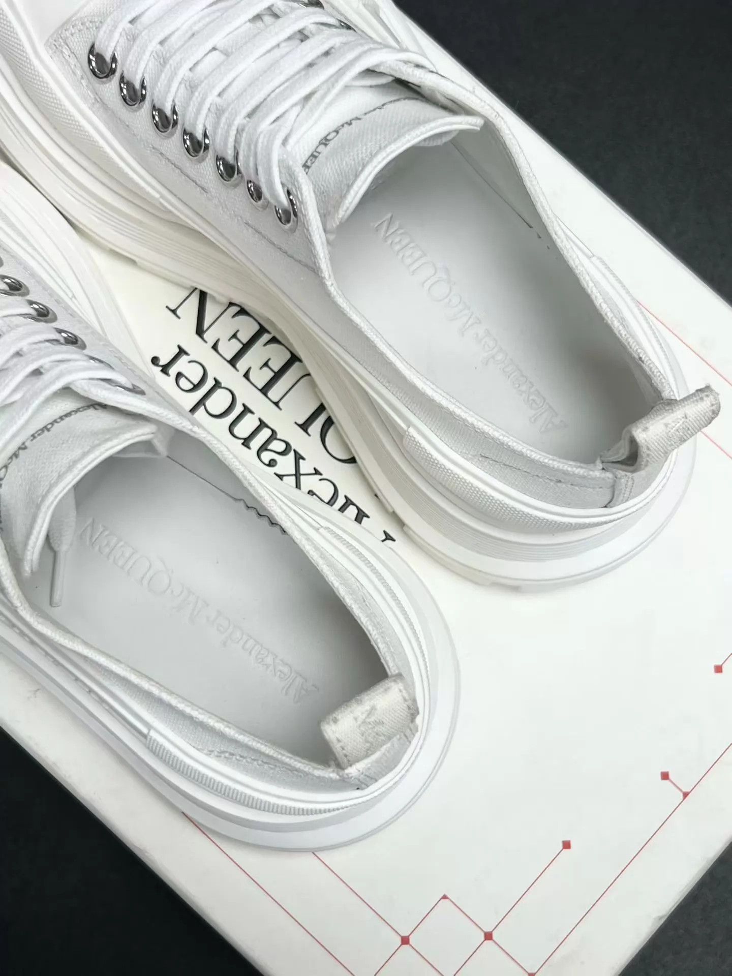 Alexander McQueen McQueen Martin boots low-top all white 37 great cond Size US 6.5 / IT 36.5 - 4 Thumbnail