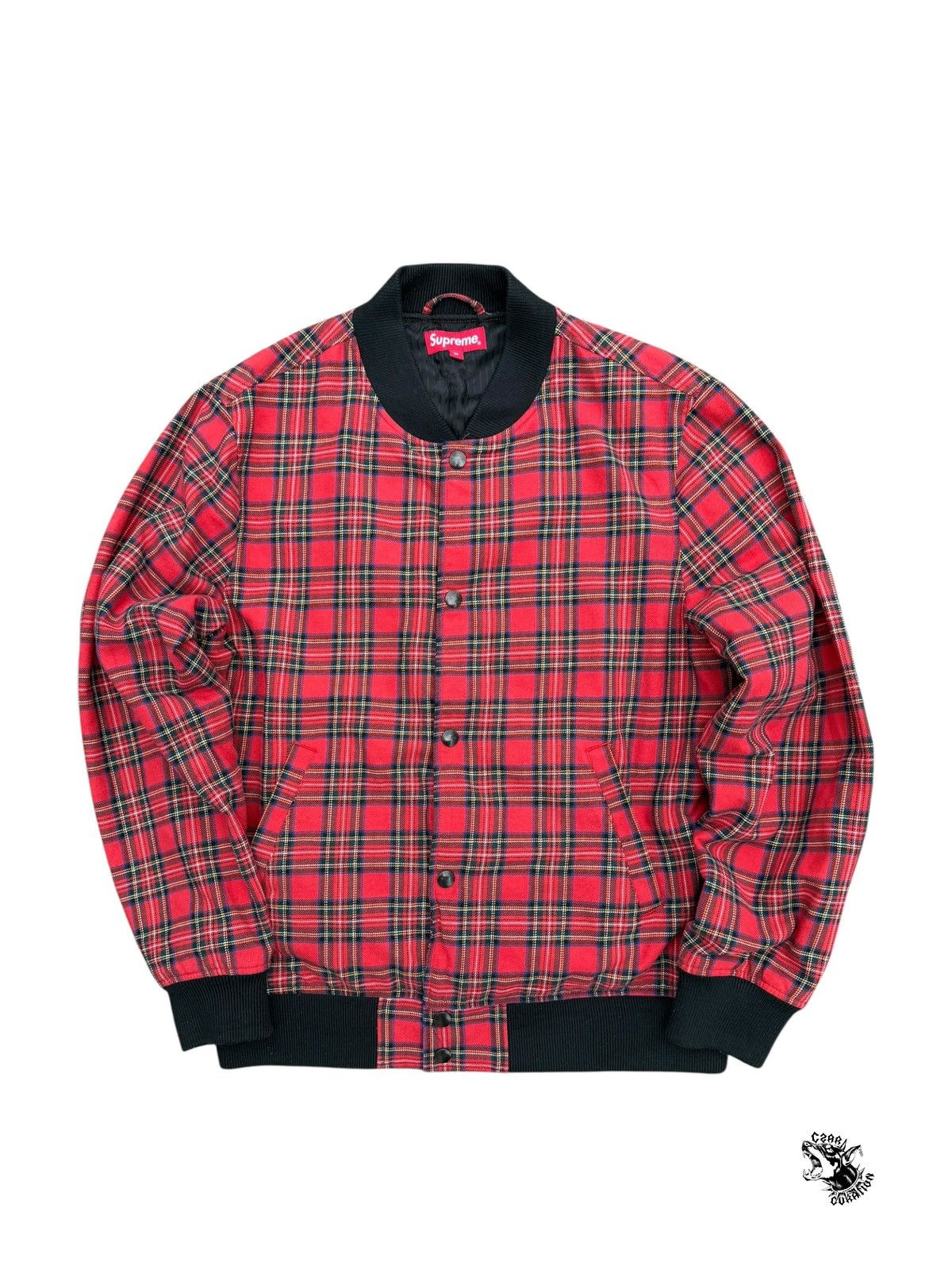 ジャケット・アウター Supreme Plaid Bomber Jacket Supreme】【Plaid Bomber】【アウター】シュプリーム『ギンガム