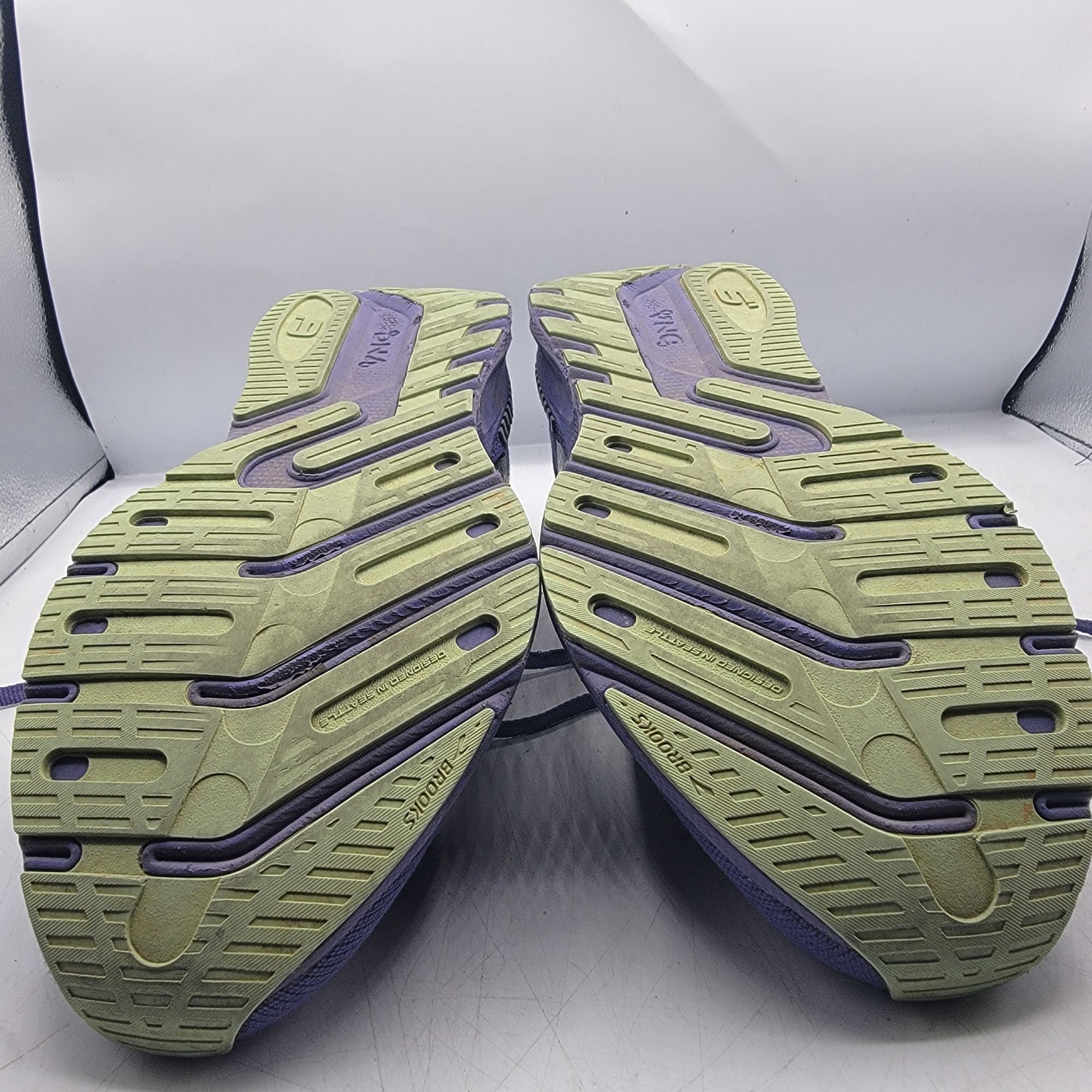 Brooks Brooks Launch GTS 9 Womens 9.5 Purple Running Shoes Athletic Size US 9.5 / IT 39.5 - 11 Thumbnail