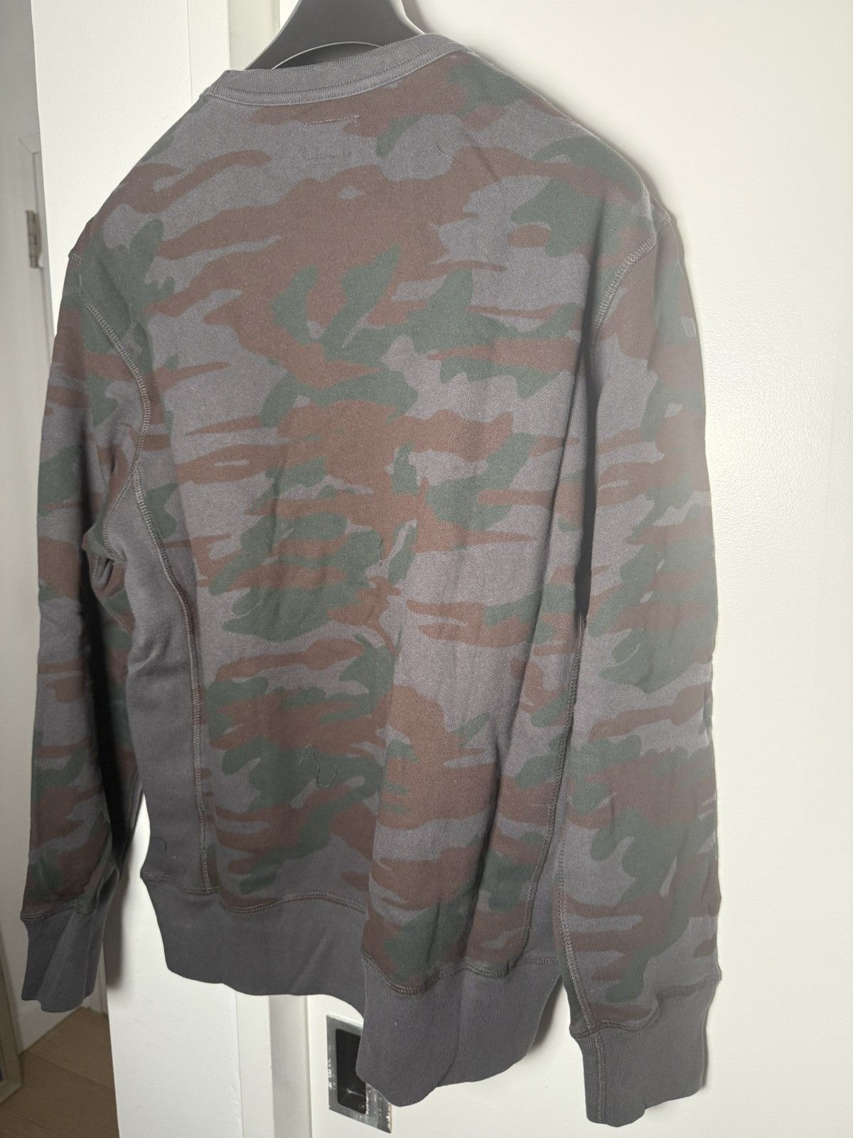 Todd Snyder Todd Snyder Camo Crewneck Size US L / EU 52-54 / 3 - 2 Thumbnail