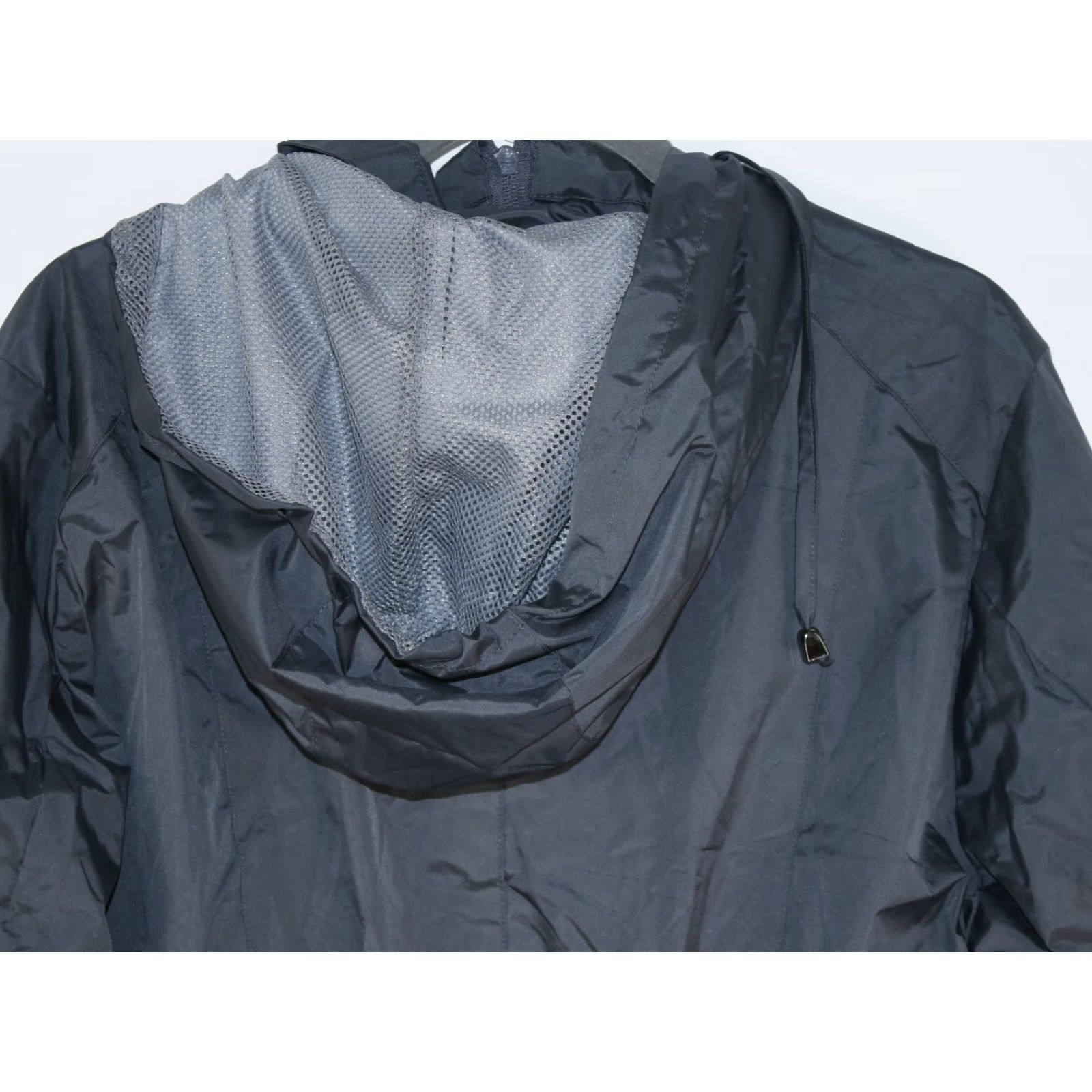 Essentials Essentials Med Weight Rain Hooded Overcoat Grey Women's Jacket XL Size XL / US 12-14 / IT 48-50 - 6 Thumbnail