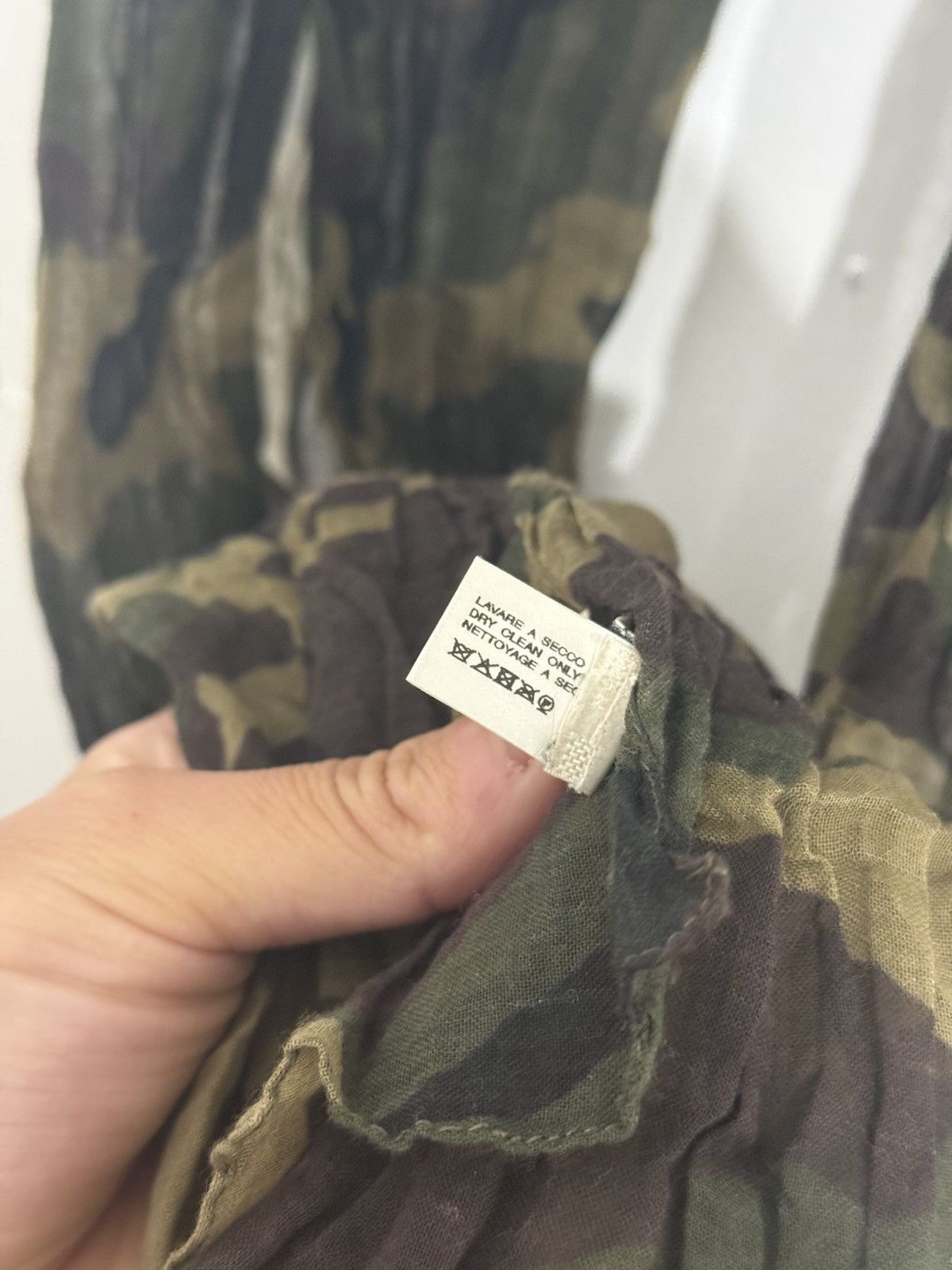 Saint Laurent Paris Hedi Long Camo Scarf *Rare* Size ONE SIZE - 4 Thumbnail