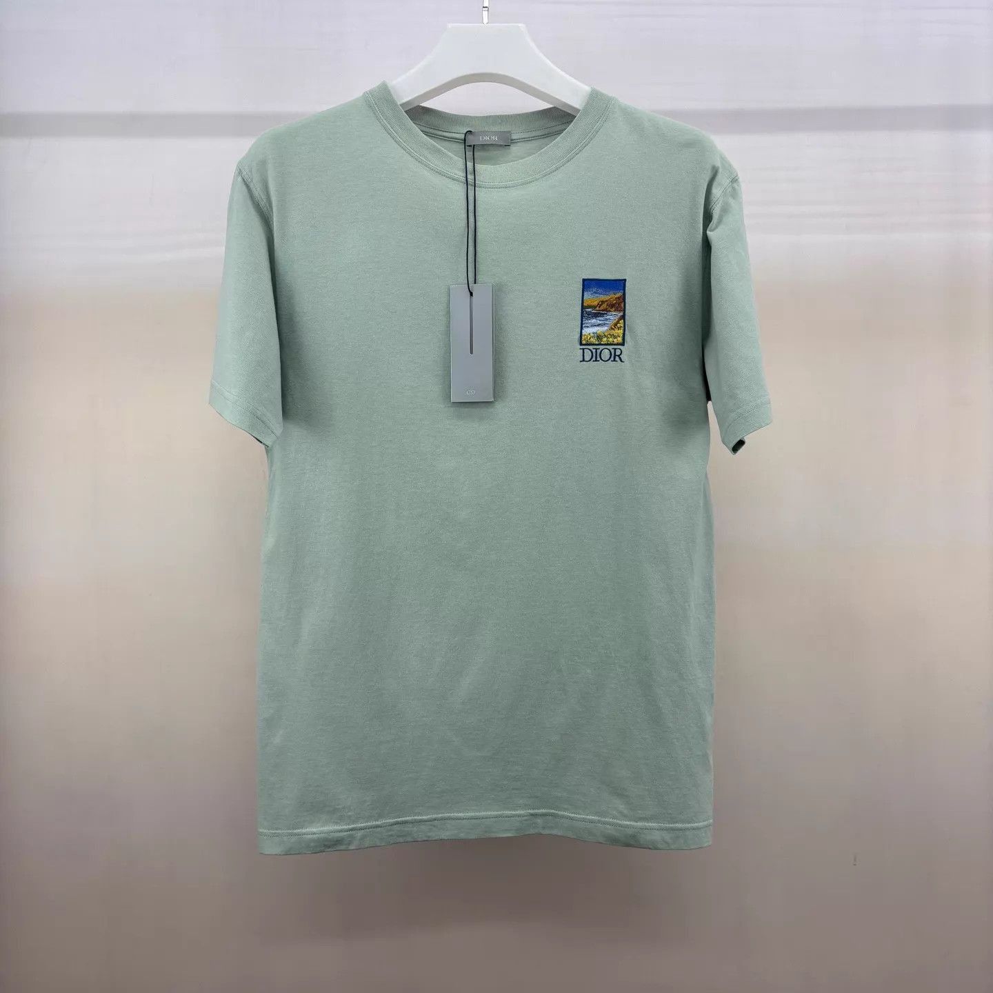 Dior Green Short-Sleeve Graphic T-Shirt Size US S / EU 44-46 / 1 - 1 Thumbnail
