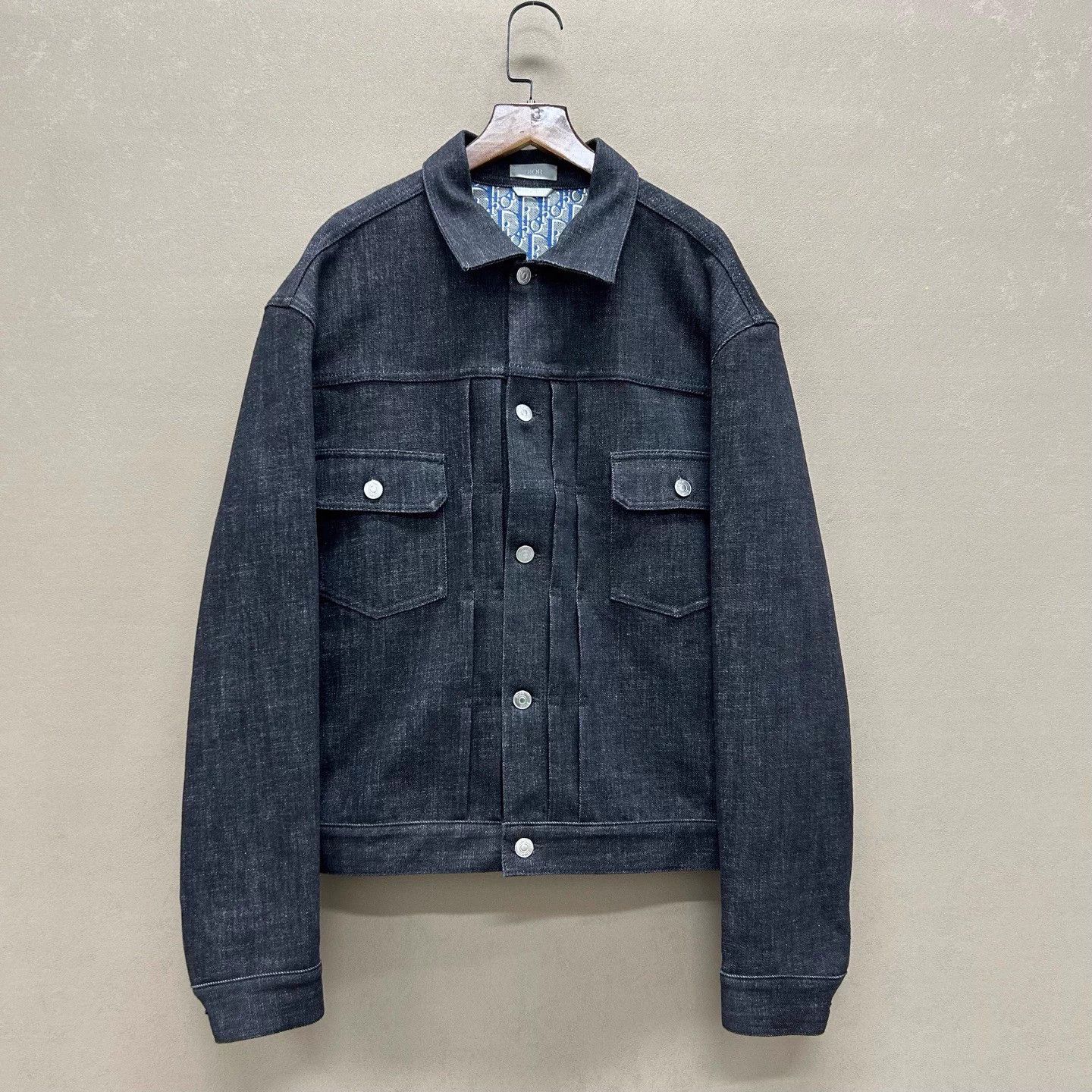 Dior Dior 99 New Oblique Lining Denim Jacket Size 50 Size US M / EU 48-50 / 2 - 1 Thumbnail