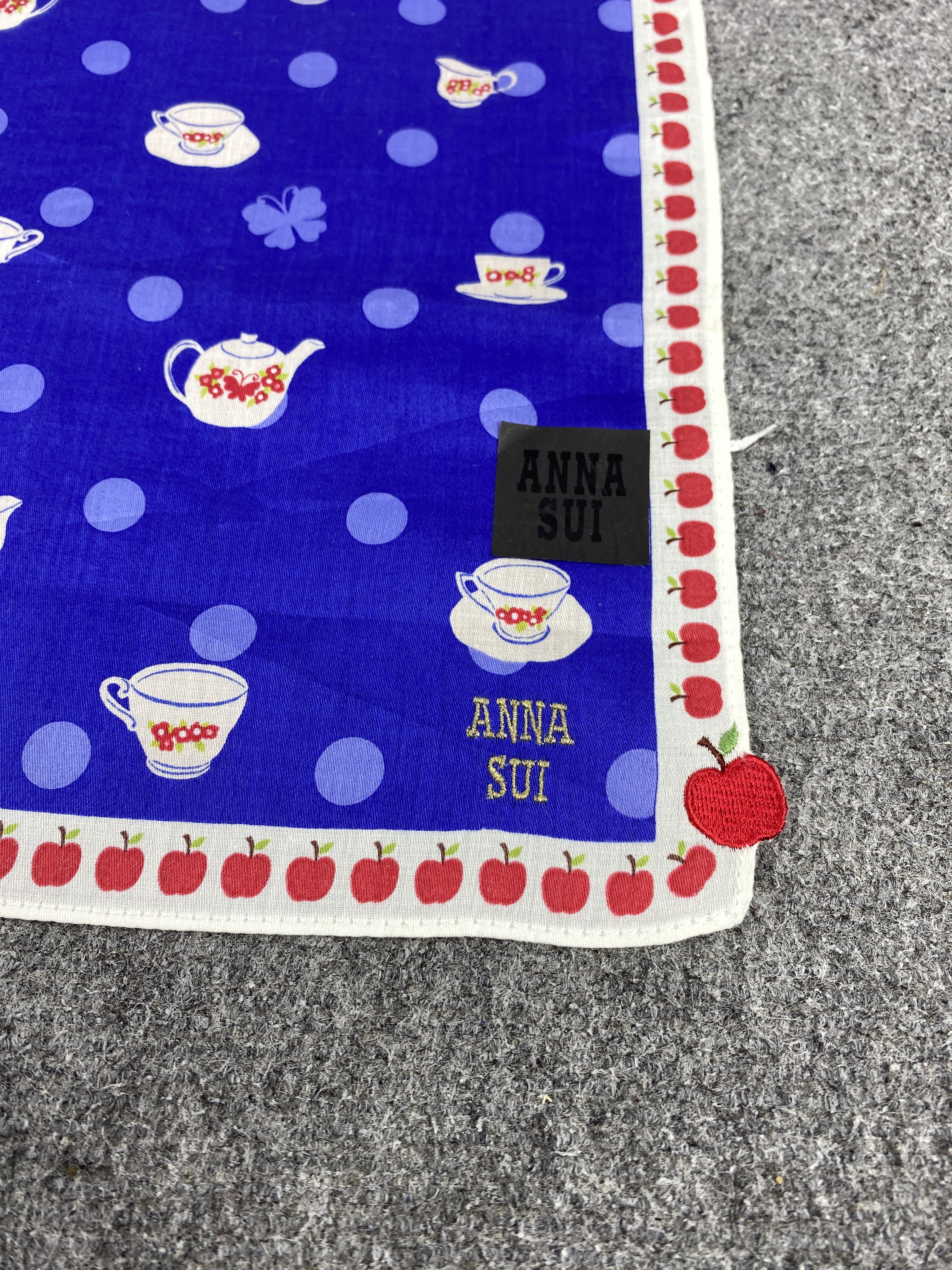 Other Vintage Anna Sui Handkerchief / Neckerchief KT0355 Size ONE SIZE - 5 Thumbnail