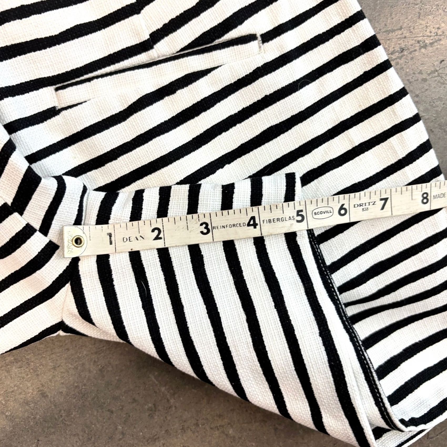 Vintage VINTAGE J Crew Black White Striped Preppy Mini Shorts Women’s 0 NWT Short Shor ts Size 25" / US 0 / IT 36 - 5 Thumbnail
