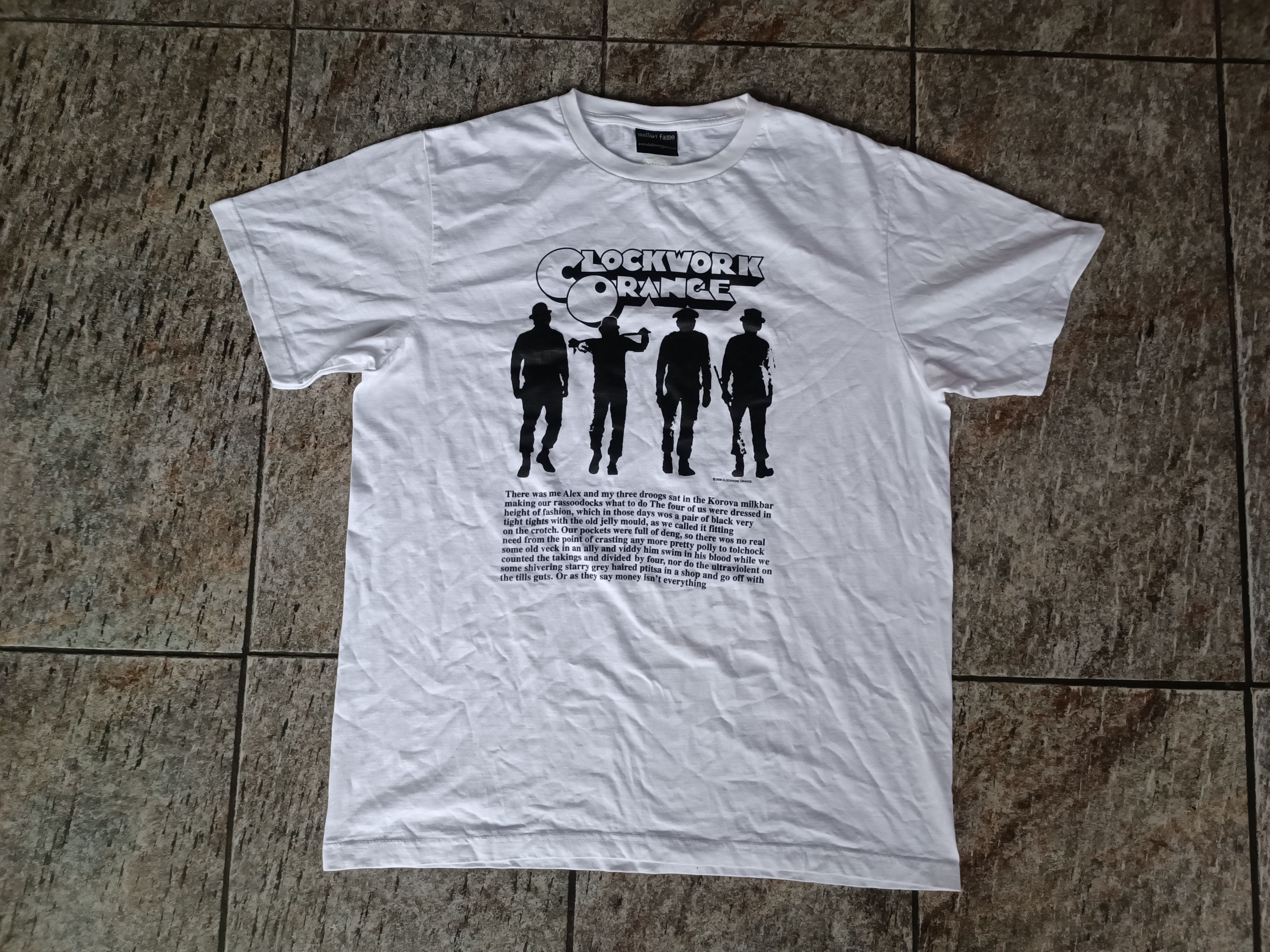 Vintage vintage bootleg t shirt clockwork orange Size US L / EU 52-54 / 3 - 1 Thumbnail