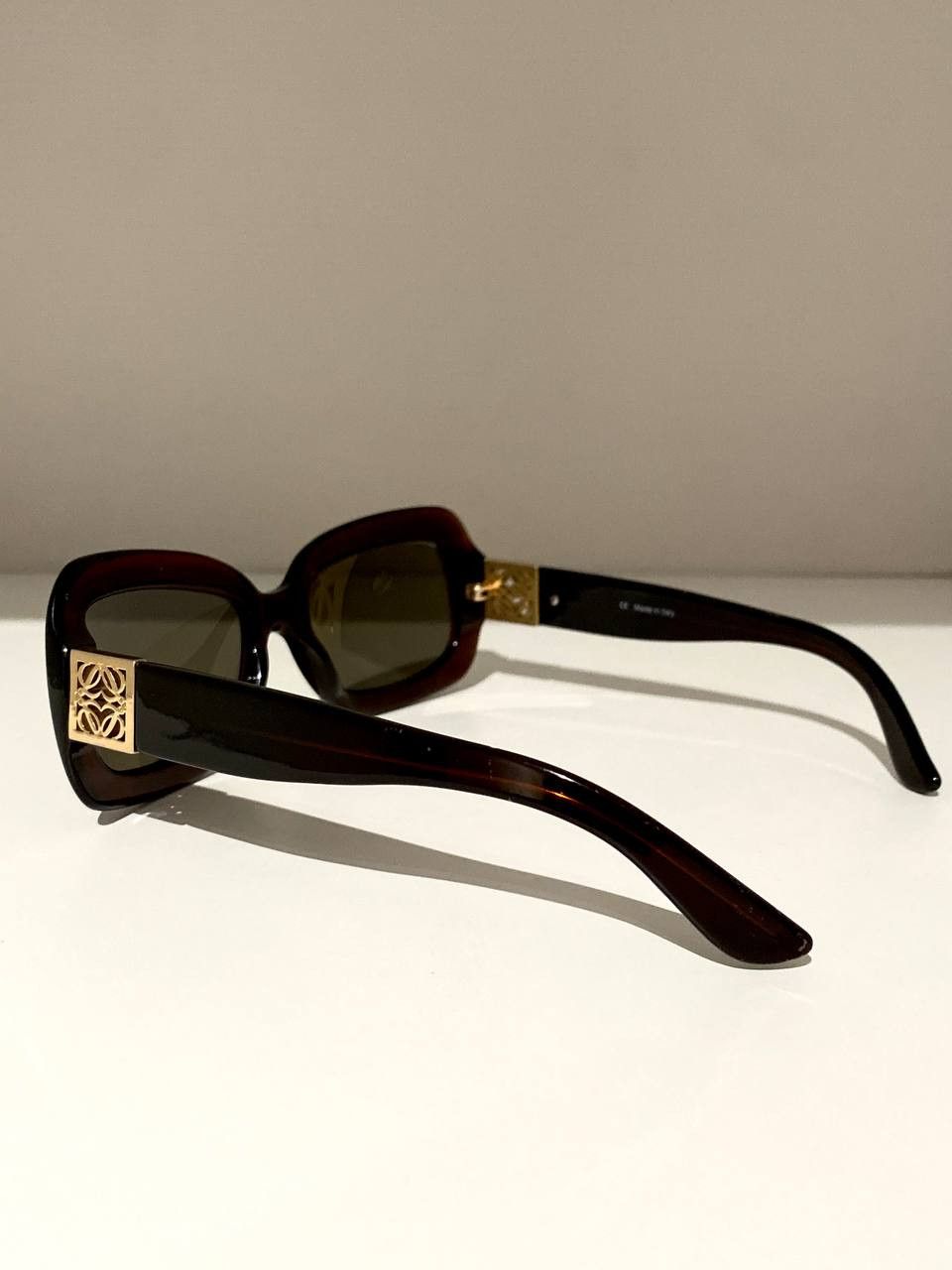 Loewe LOEWE Logo Rectangular Oversized Retro Sunglasses Vintage Size ONE SIZE - 8 Thumbnail