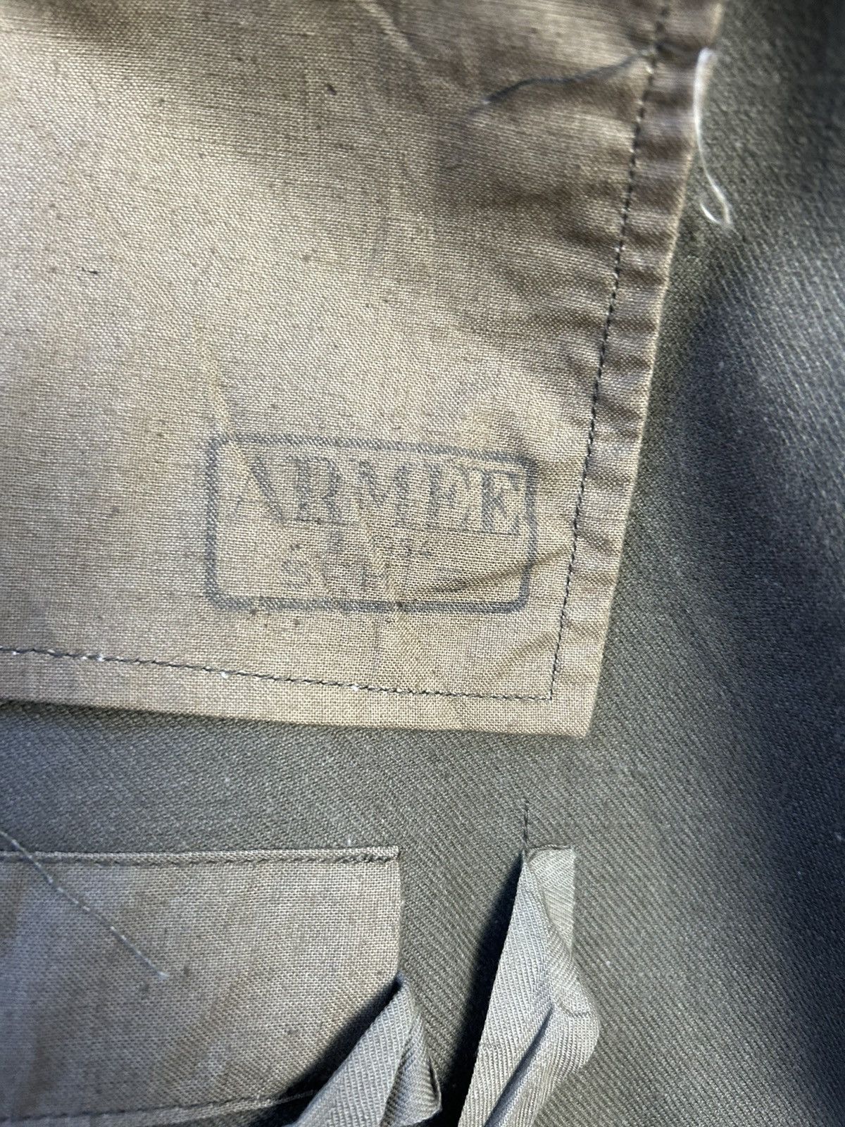 Japanese Brand × Vintage VINTAGE FRENCH ARMY MILITARY M47 FIELD JACKET Size US XL / EU 56 / 4 - 6 Thumbnail