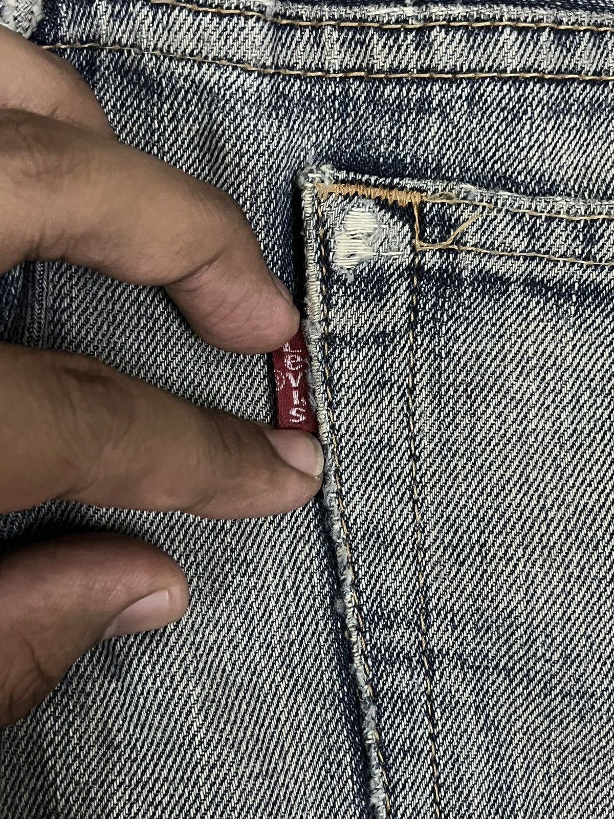 Levi's Vintage Levis Flare 517 MudWash Distressed Style Denim Size US 31 - 17 Thumbnail