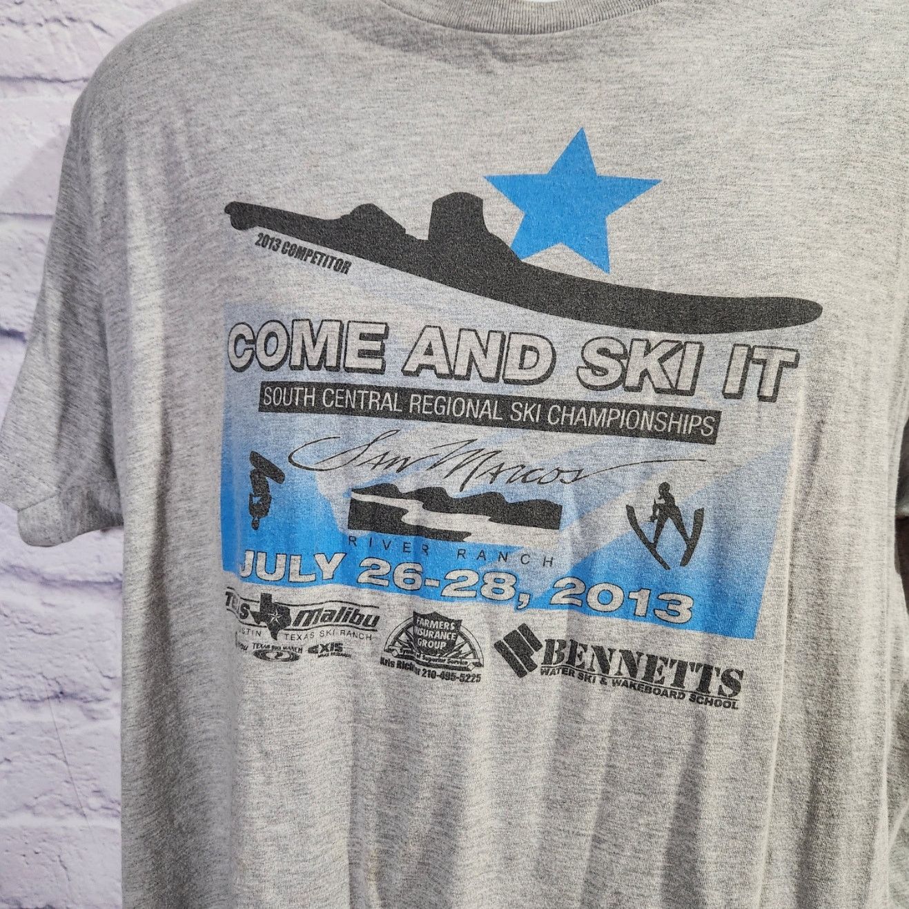 Next Level Apparel Next Level Apparel Come And Ski It Graphic T Shirt Large Size US L / EU 52-54 / 3 - 2 Thumbnail