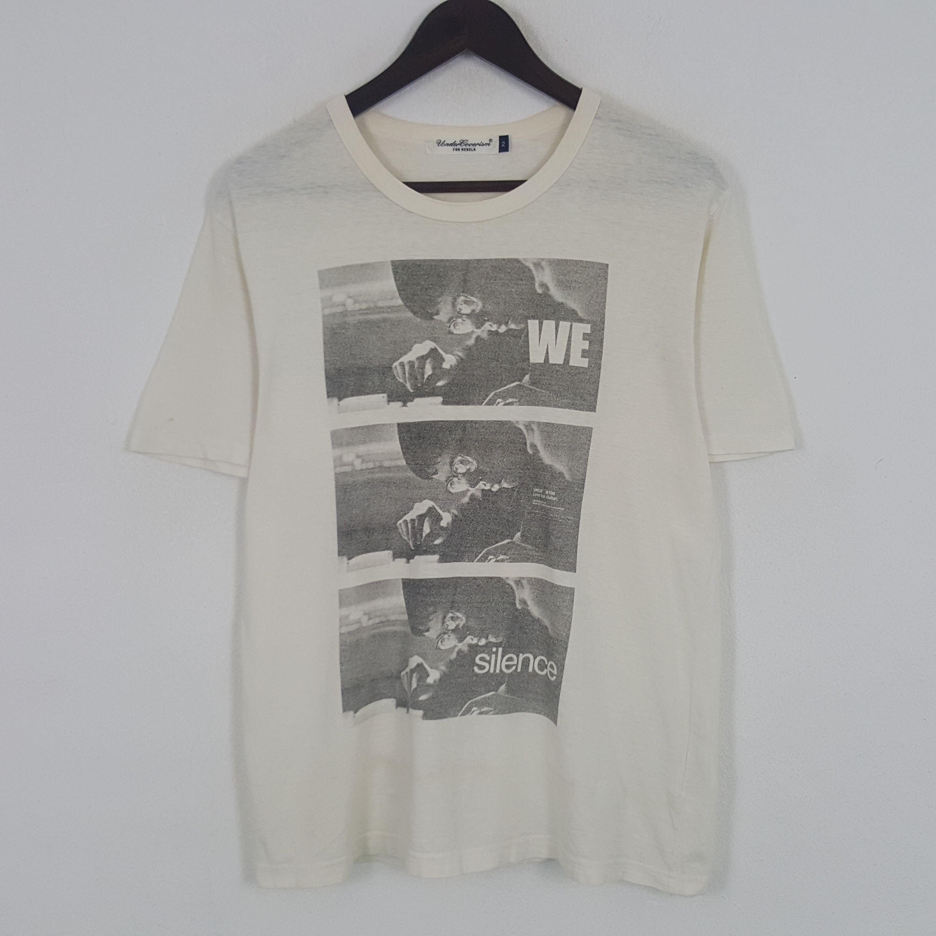 Japanese Brand × Undercover × Vintage Vintage Undercover We Silence Tshirt Size US M / EU 48-50 / 2 - 1 Thumbnail