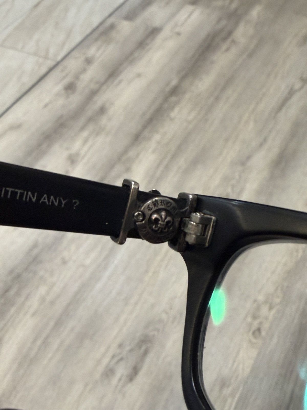Chrome Hearts Chrome Heart Glasses “GITTIN ANY?” Size ONE SIZE - 5 Thumbnail