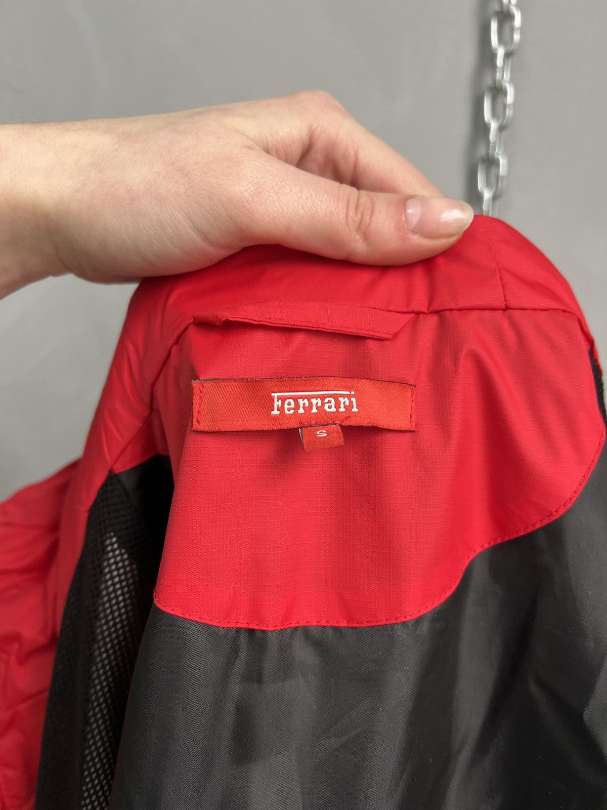 Ferrari Ferrari rain hood nylon jacket y2k style hype Size US S / EU 44-46 / 1 - 13 Thumbnail