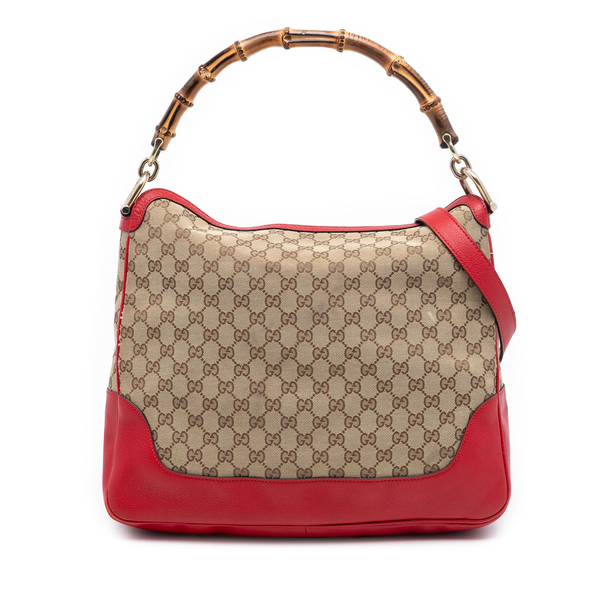 Gucci Gucci GG Canvas Bamboo Diana Satchel Size ONE SIZE - 1 Thumbnail