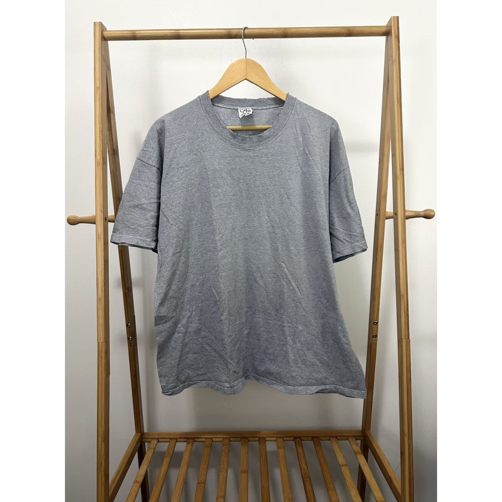 Thrasher VTG 90s Cal Cru Striped T-Shirt XL BLUE Men Short Sleeve Distressed Thrashed Size XL Size US XL / EU 56 / 4 - 2 Thumbnail