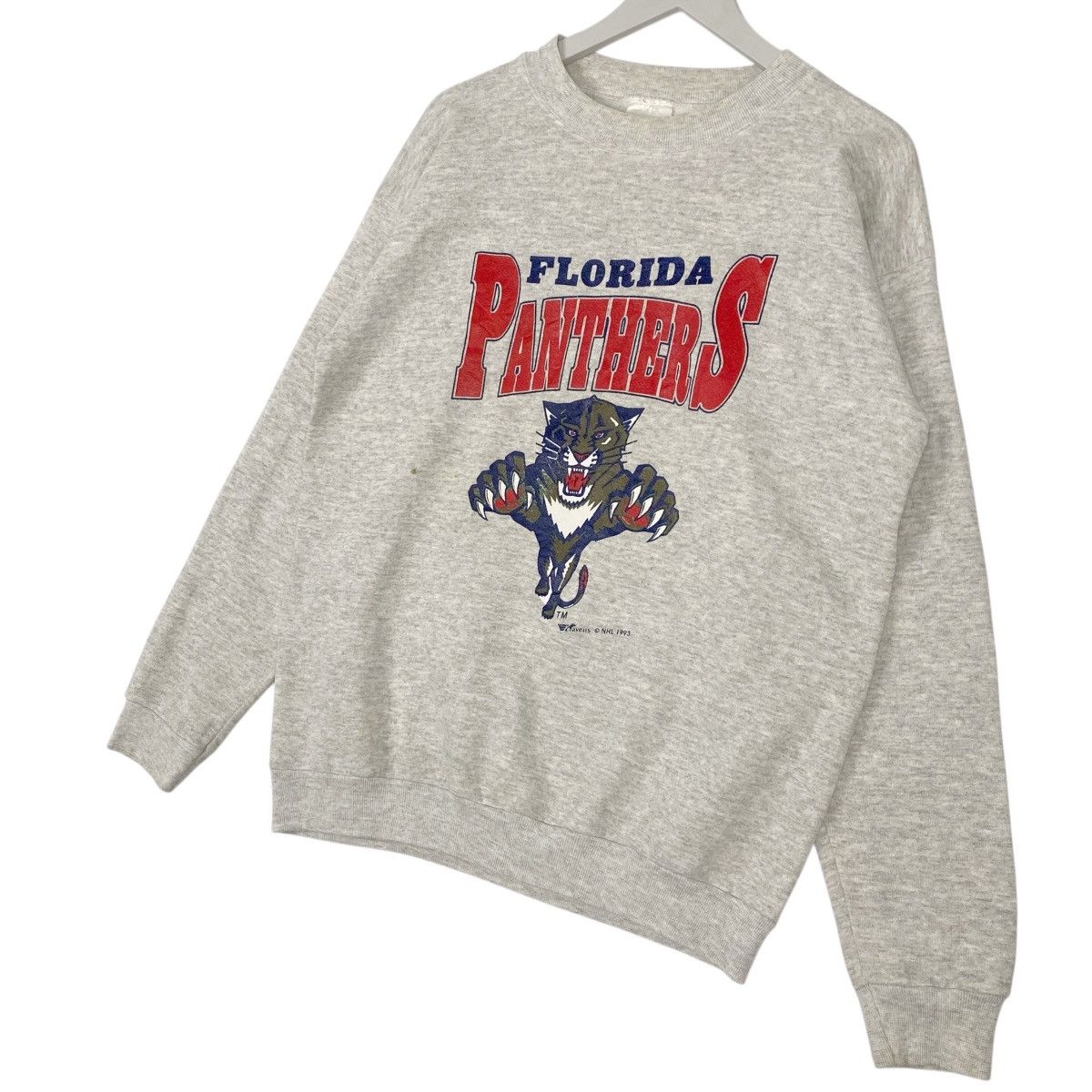 Other Vintage 1993 Florida Panthers Sweatshirt Grey Made In USA Size US L / EU 52-54 / 3 - 2 Thumbnail