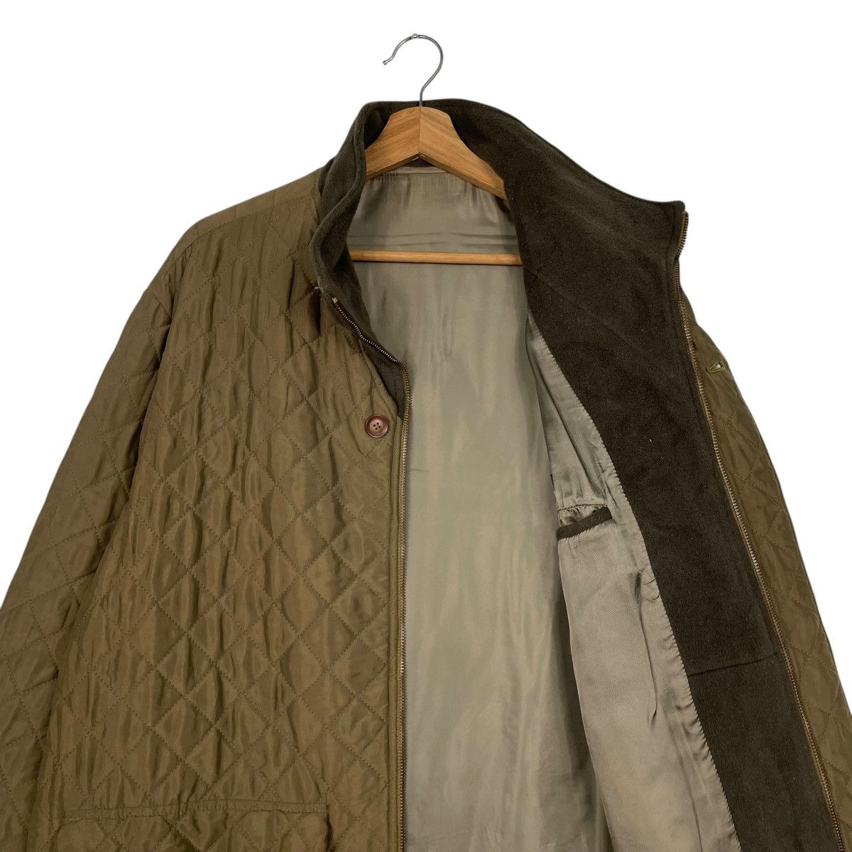 Adolfo Dominguez Adolfo Dominguez Quilted Jacket Size US L / EU 52-54 / 3 - 10 Thumbnail