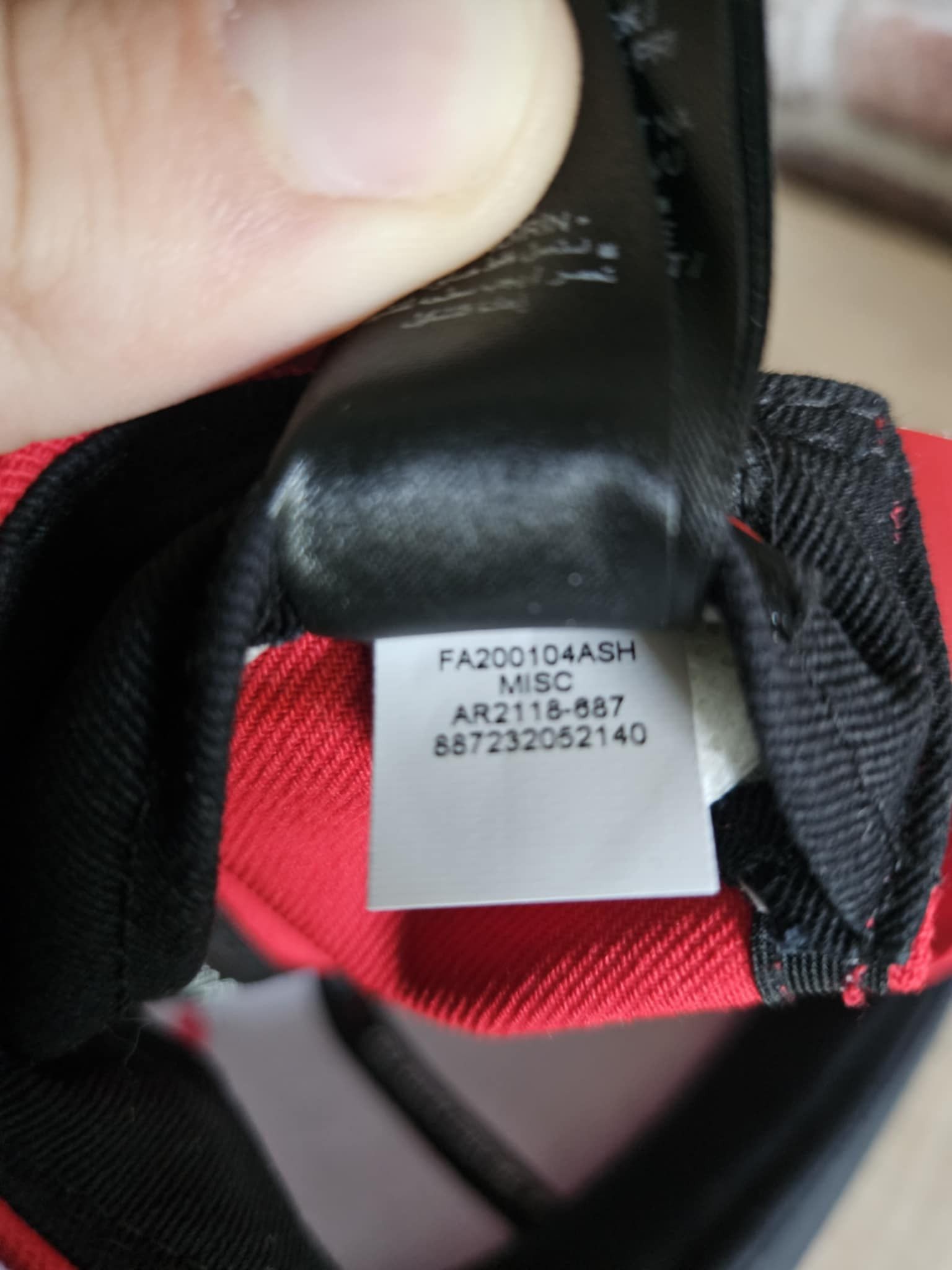 Jordan Brand Jordan hat full cap red Size ONE SIZE - 4 Thumbnail