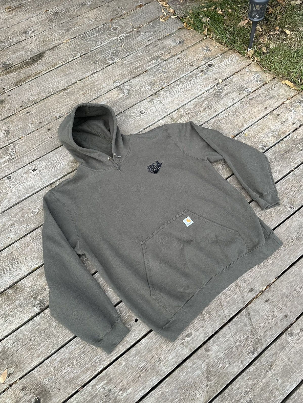 Carhartt Olive Color Carhartt Hoodie | Grailed