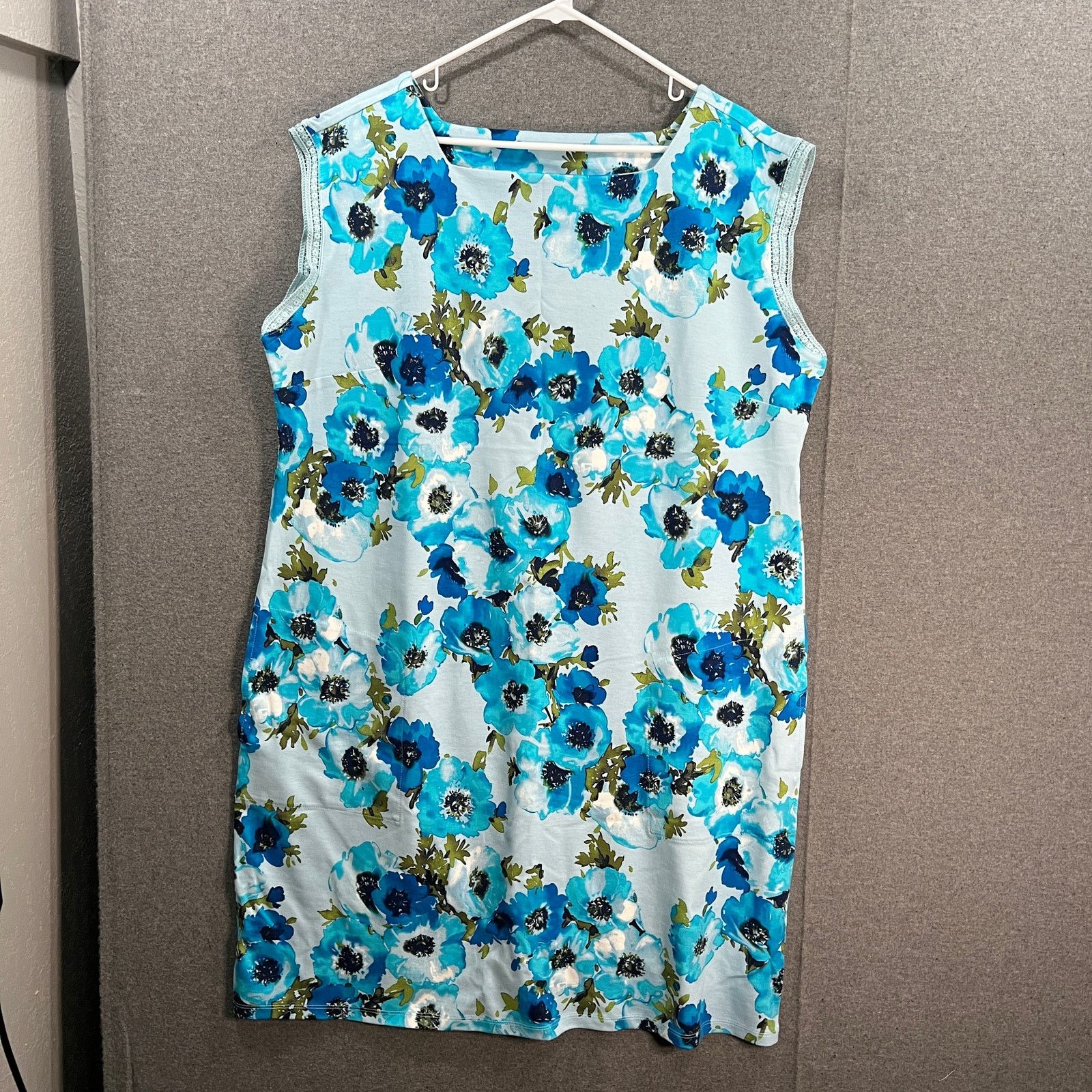 Other Isaac Mizrahi Live! Regular Printed Ponte Shift Dress Size XL / US 12-14 / IT 48-50 - 1 Thumbnail