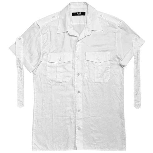 Raf by Raf Simons RAF by Raf Simons Military Cargo Strap Shirt Size US S / EU 44-46 / 1 - 1 Thumbnail
