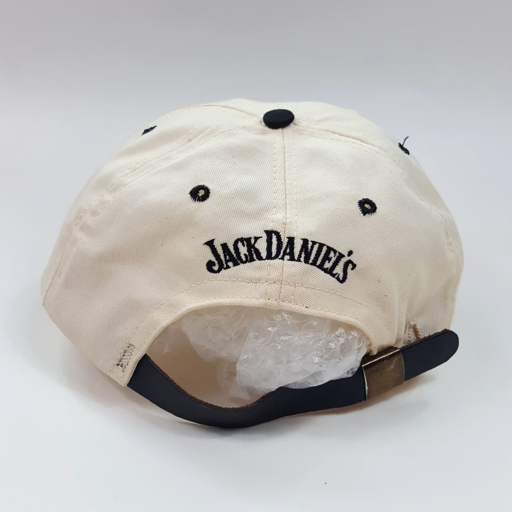 Etro VINTAGE Jack Daniel's Snapback Cap 90s Black Adjustable Baseball Hat Retro Beer Mens Size ONE SIZE - 7 Thumbnail