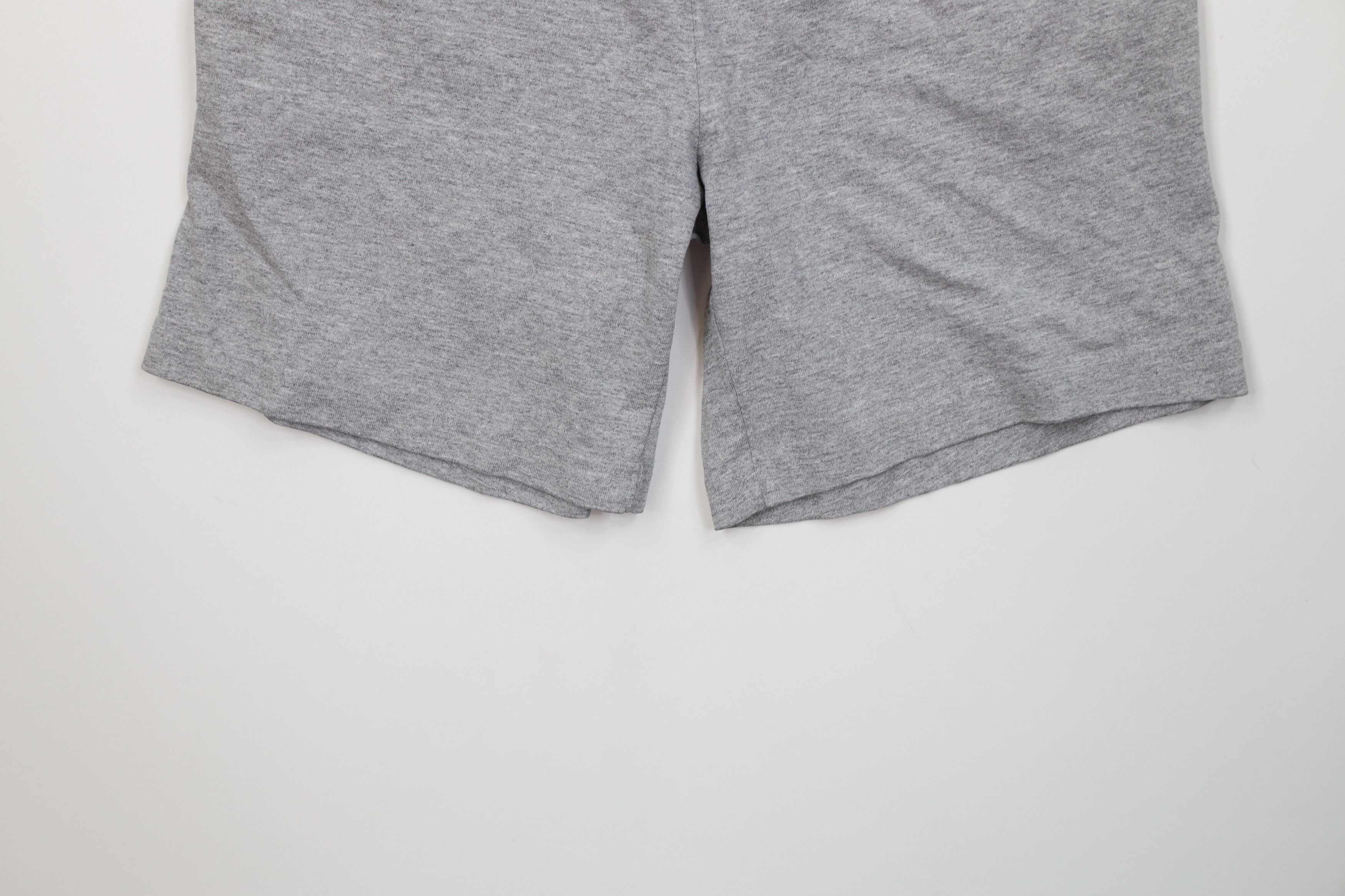 Vintage Vintage 90s Streetwear Above Knee Shorts Heather Gray USA Size US 32 / EU 48 - 4 Thumbnail