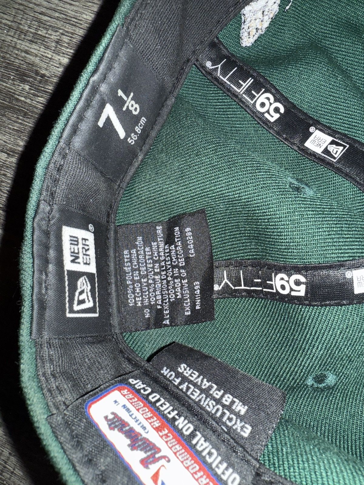 Lids Oakland Athletics Fitted Hat Size ONE SIZE - 3 Thumbnail