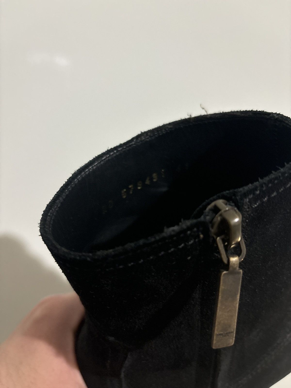 Saint Laurent Paris Saint Laurent Black Fringed Lukas Boots Size US 8 / EU 41 - 18 Thumbnail