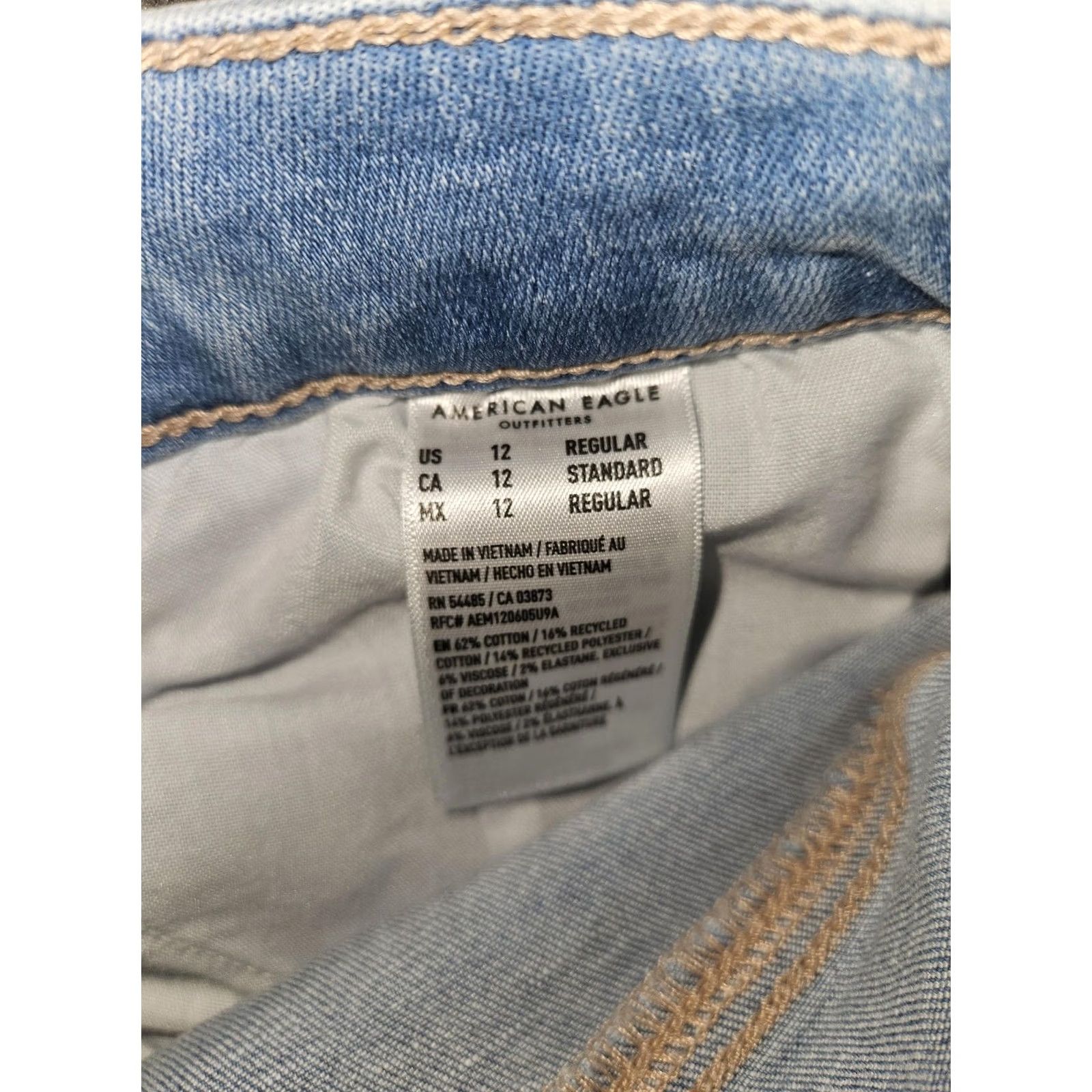American Eagle Outfitters VINTAGE? No. Size 34" / US 12 / IT 48 - 4 Thumbnail
