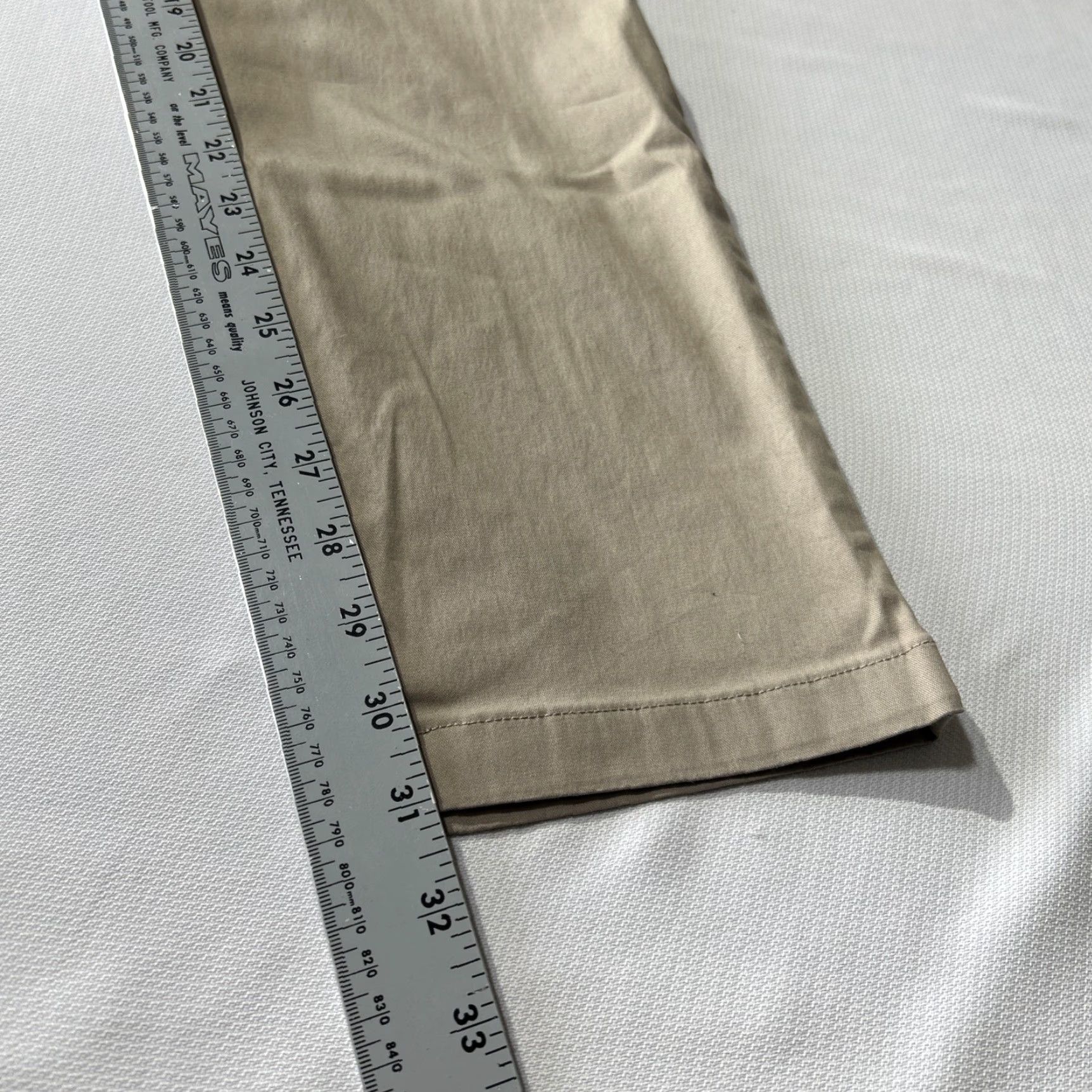 Vintage Birddogs Pants Men’s Khaki Slim Casual Work Cotton Nylon Elastane 36x32 Size US 36 / EU 52 - 7 Thumbnail