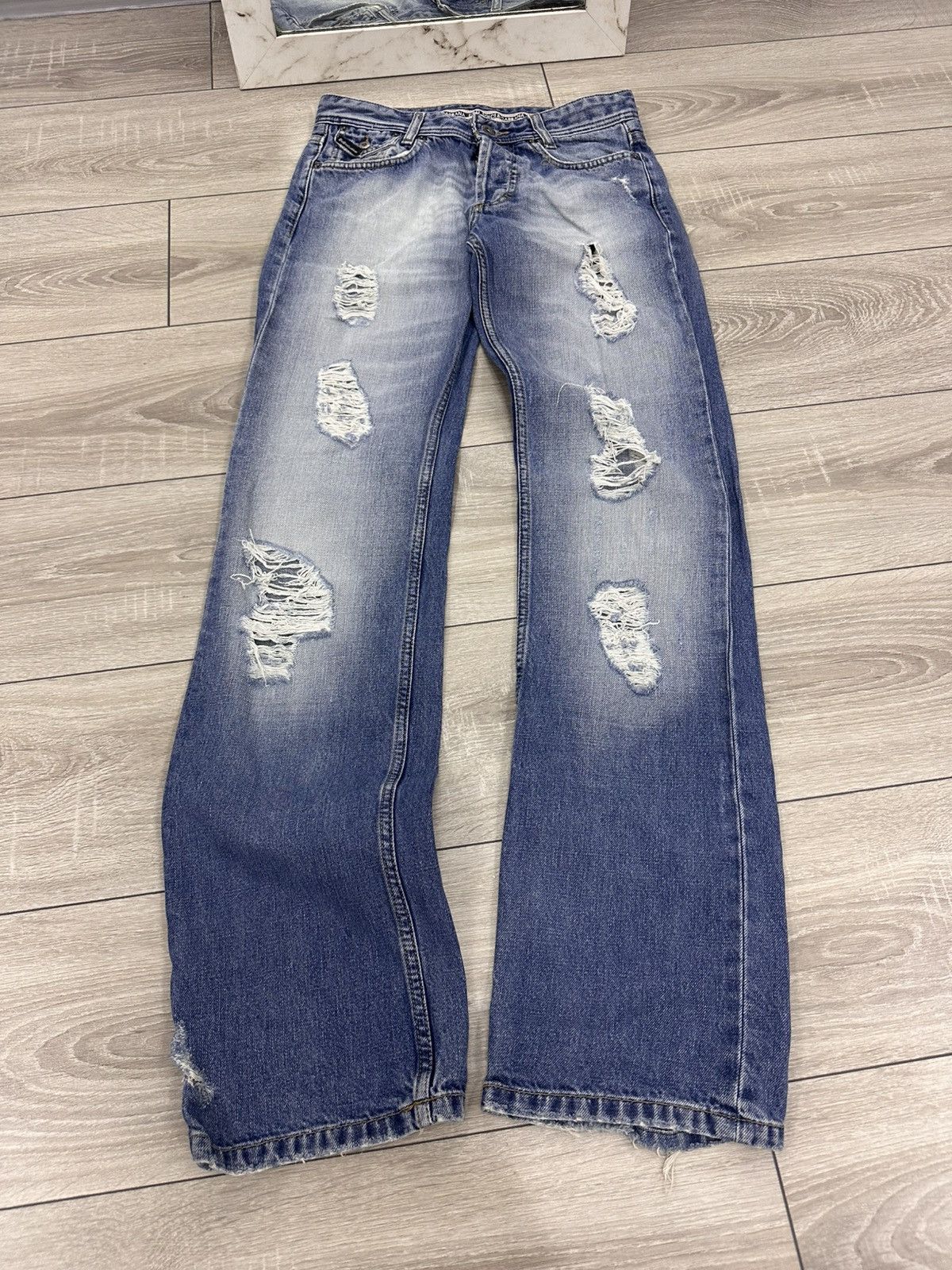 Dolce & Gabbana Vintage SS04 Dolce & Gabbana Archive Bondage Denim