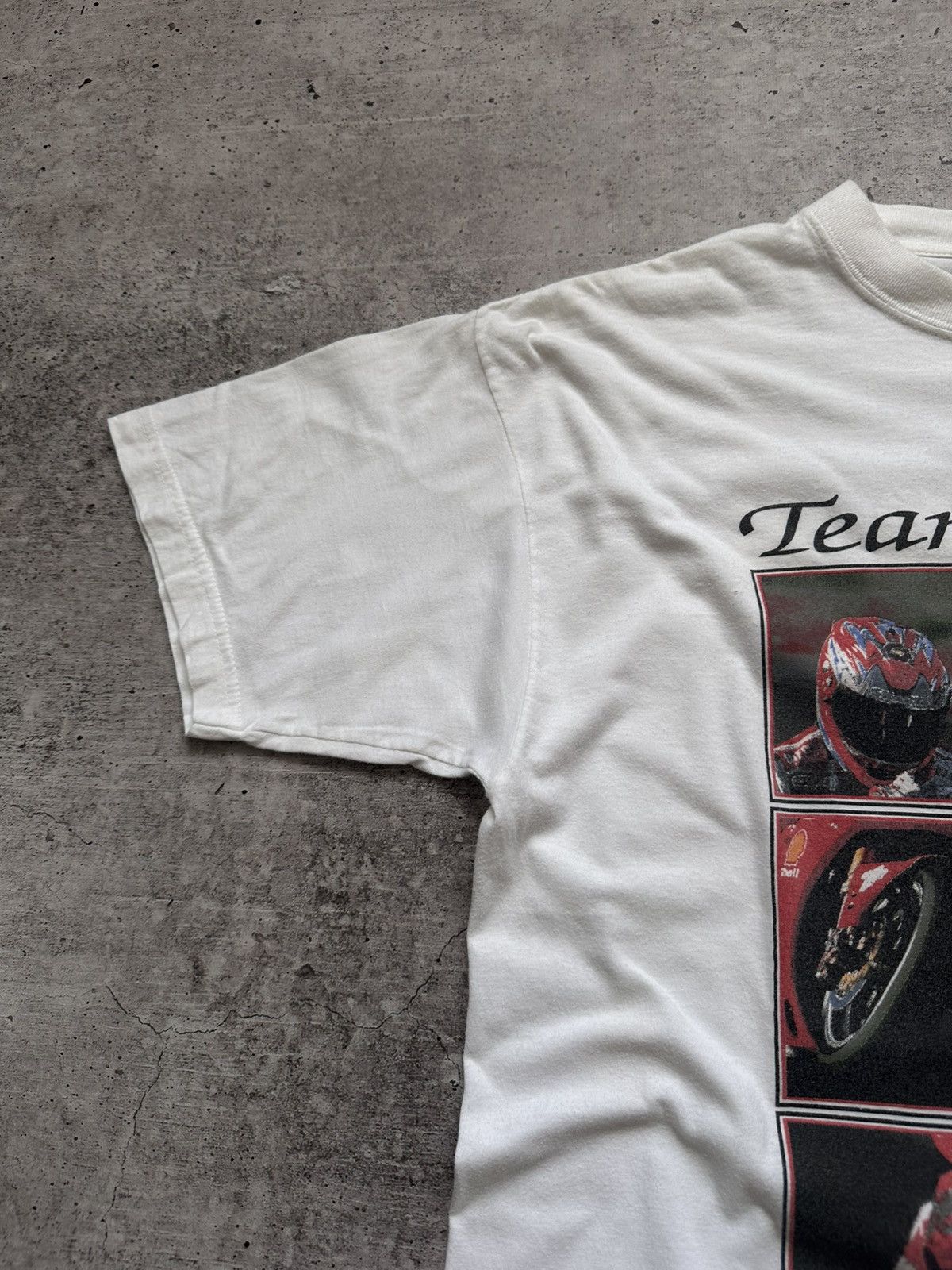 Ducati 1999 Team Ducati by Redwood Carl Fogarty Vintage Tee Size US L / EU 52-54 / 3 - 3 Thumbnail