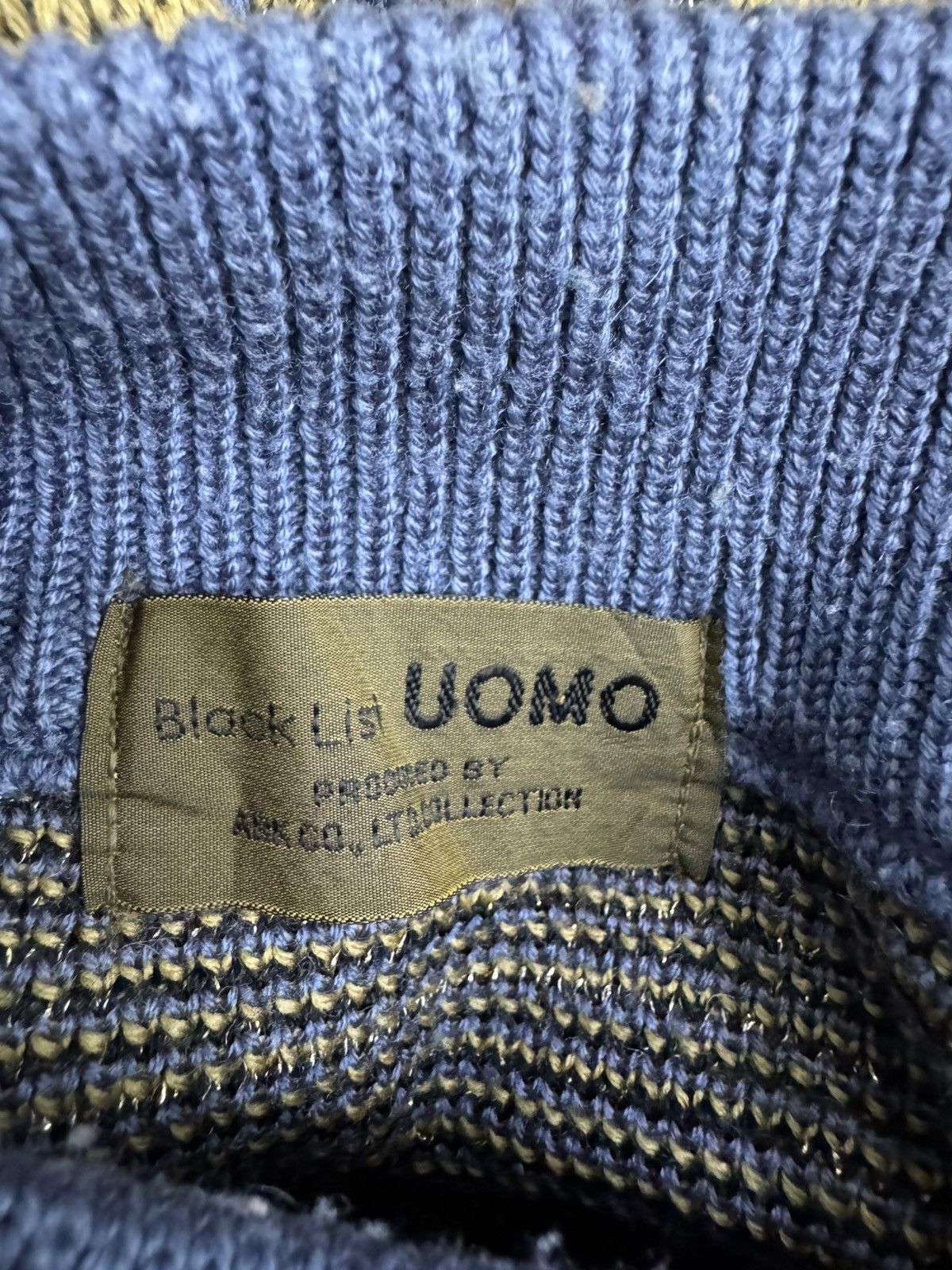 Vintage Vintage Uomo geometric pattern pullover sweater. Size M / US 6-8 / IT 42-44 - 7 Thumbnail
