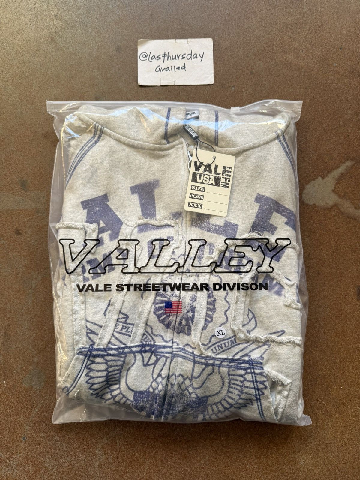 Vale Vale Forever Army Zip Up Dirt Grey XL Size US XL / EU 56 / 4 - 4 Thumbnail