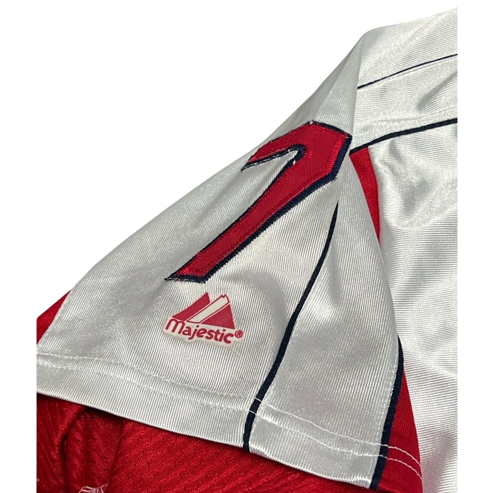 Majestic J.D. Drew St Louis Cardinals Button Jersey Majestic RARE Size US L / EU 52-54 / 3 - 6 Thumbnail