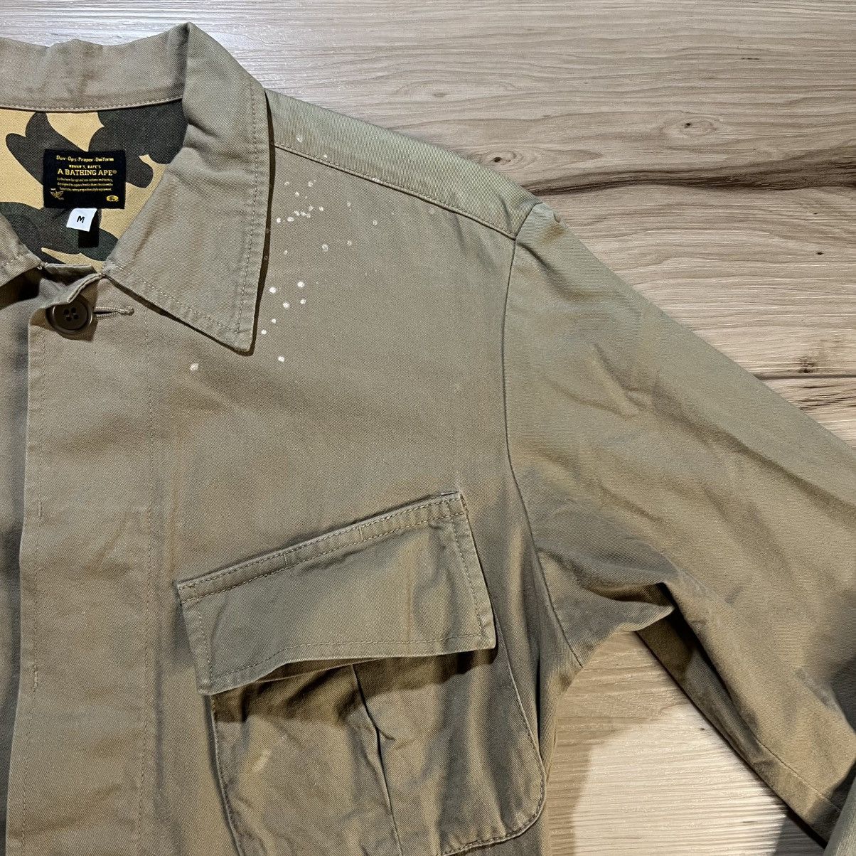 Bape Bape Vintage Chore Jacket Camo Pocket Size US M / EU 48-50 / 2 - 9 Thumbnail