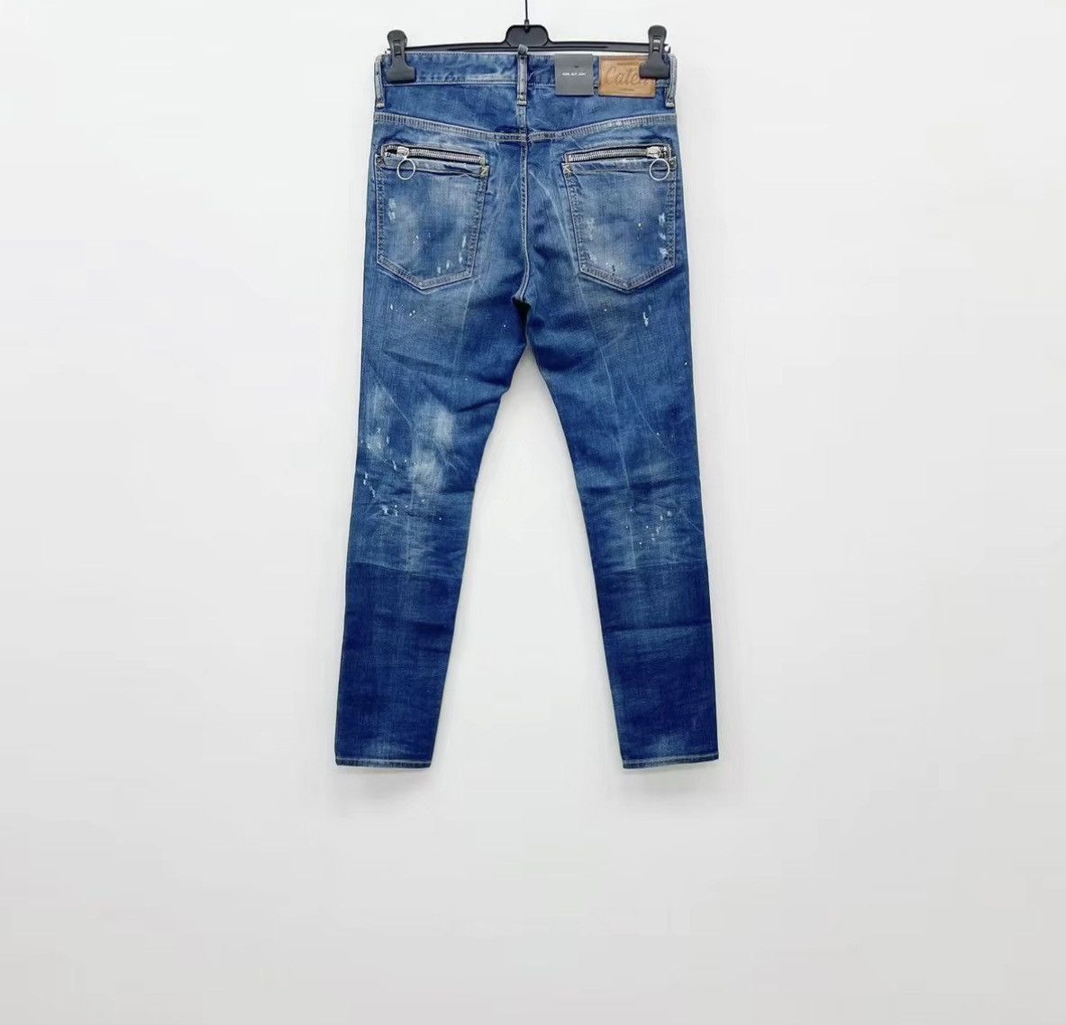 Dsquared2 DSQUARED2 D2 Stretch Washed Distressed Patchwork Jeans J30 Size US 32 / EU 48 - 5 Thumbnail